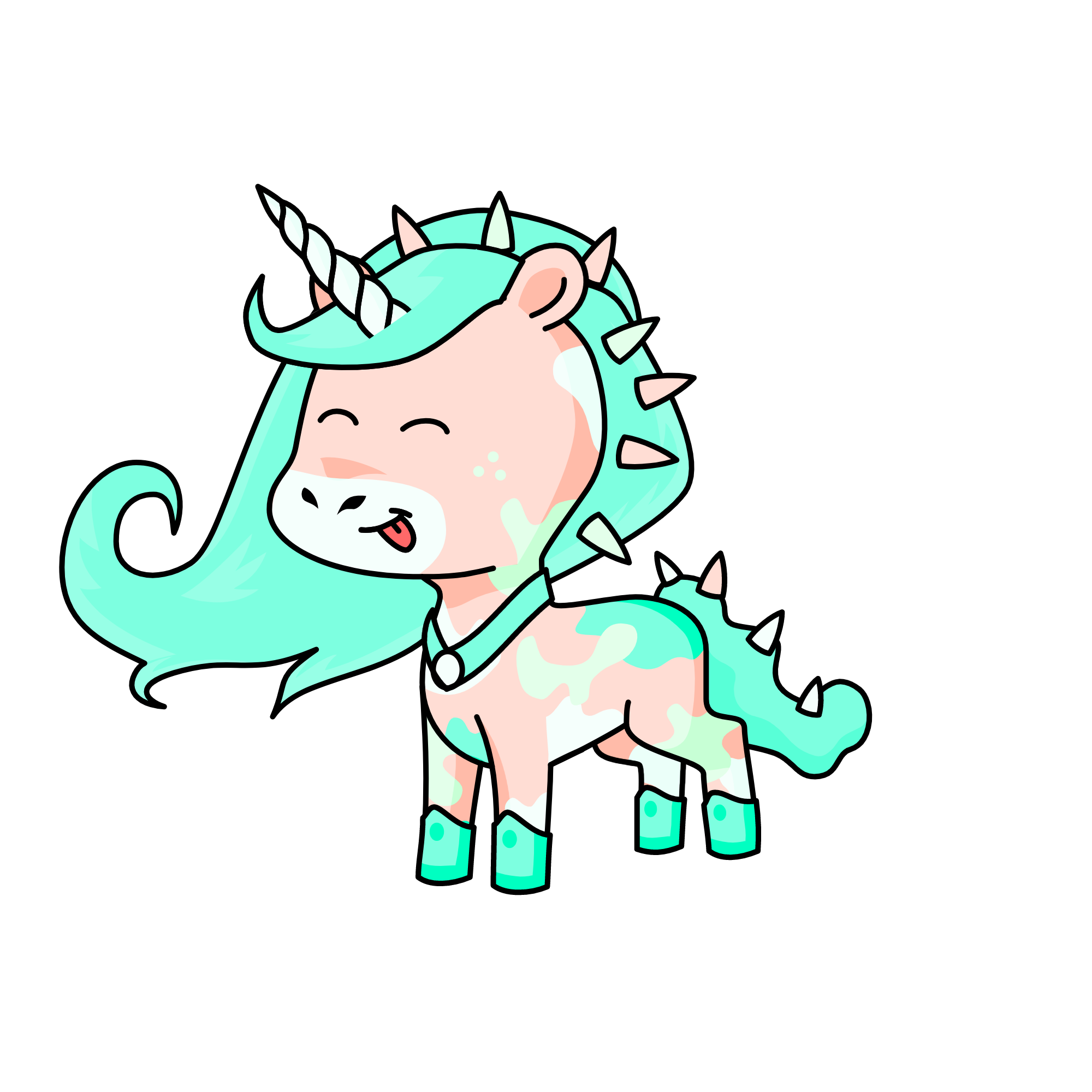 Bajing, the unicorn