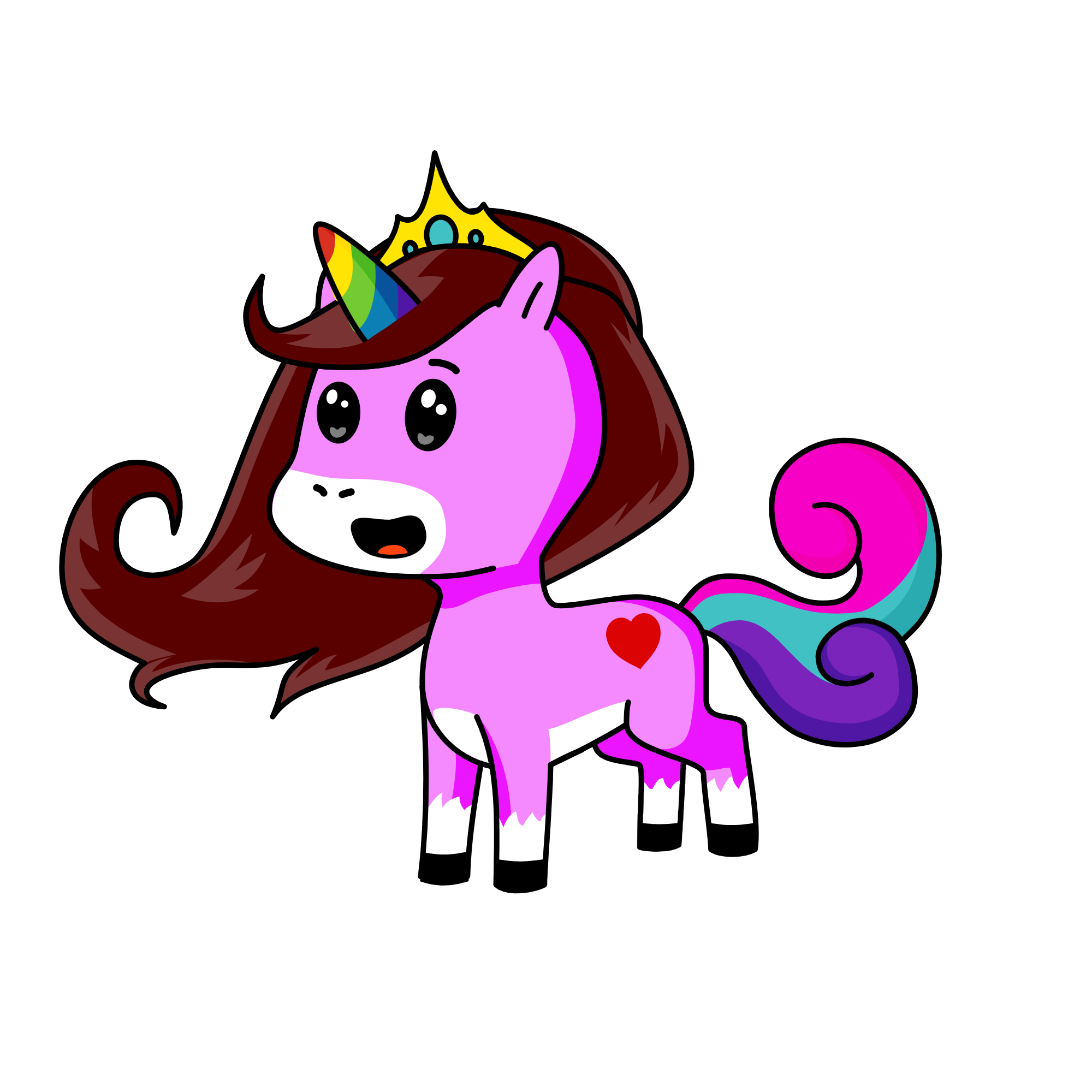 Princess Rose, the unicorn