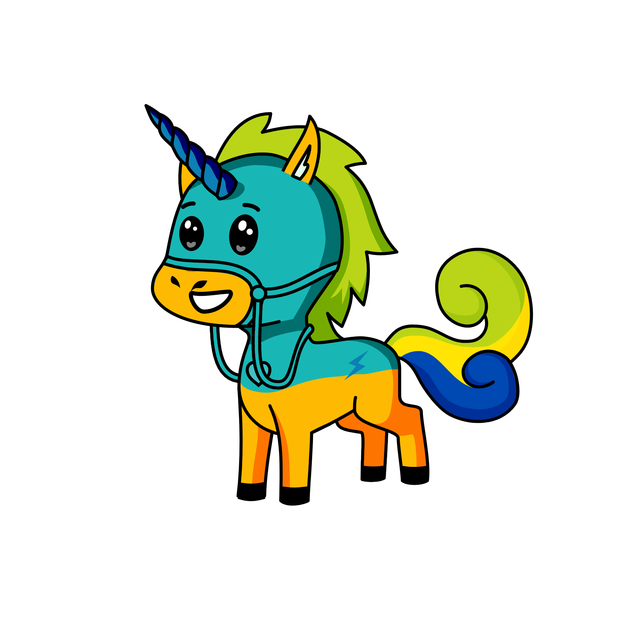 Dingaling, the unicorn