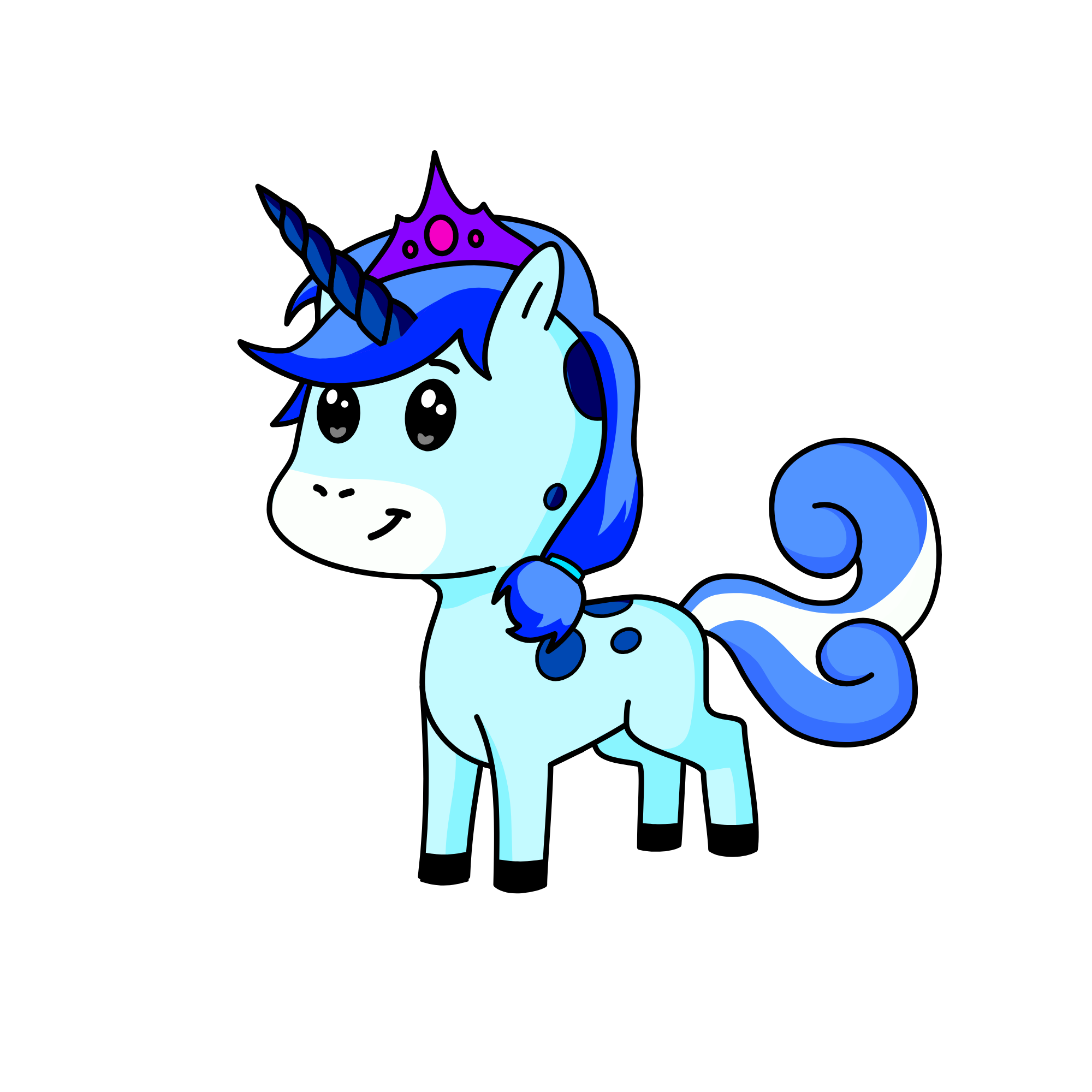 Sky, the unicorn