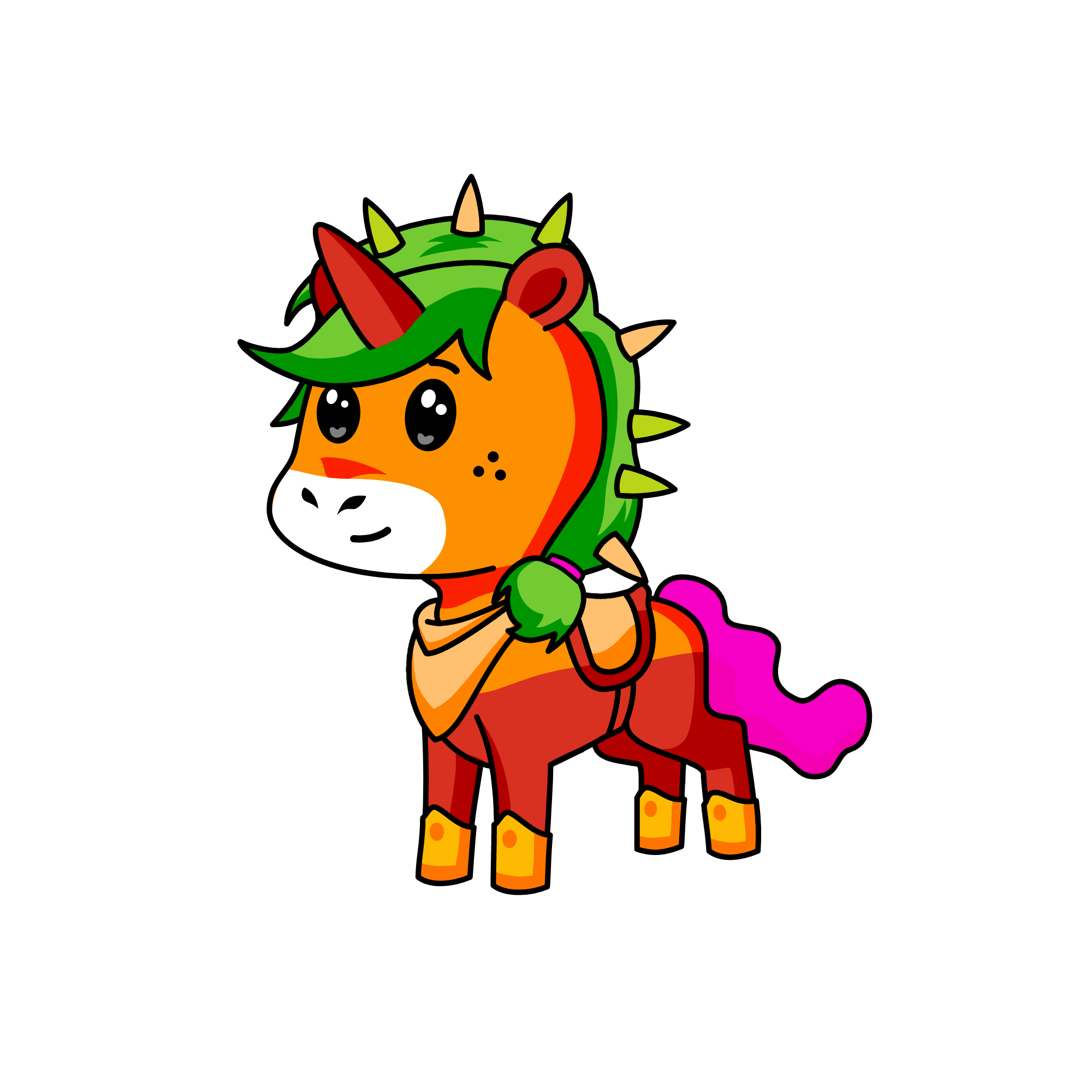 Hoty, the unicorn