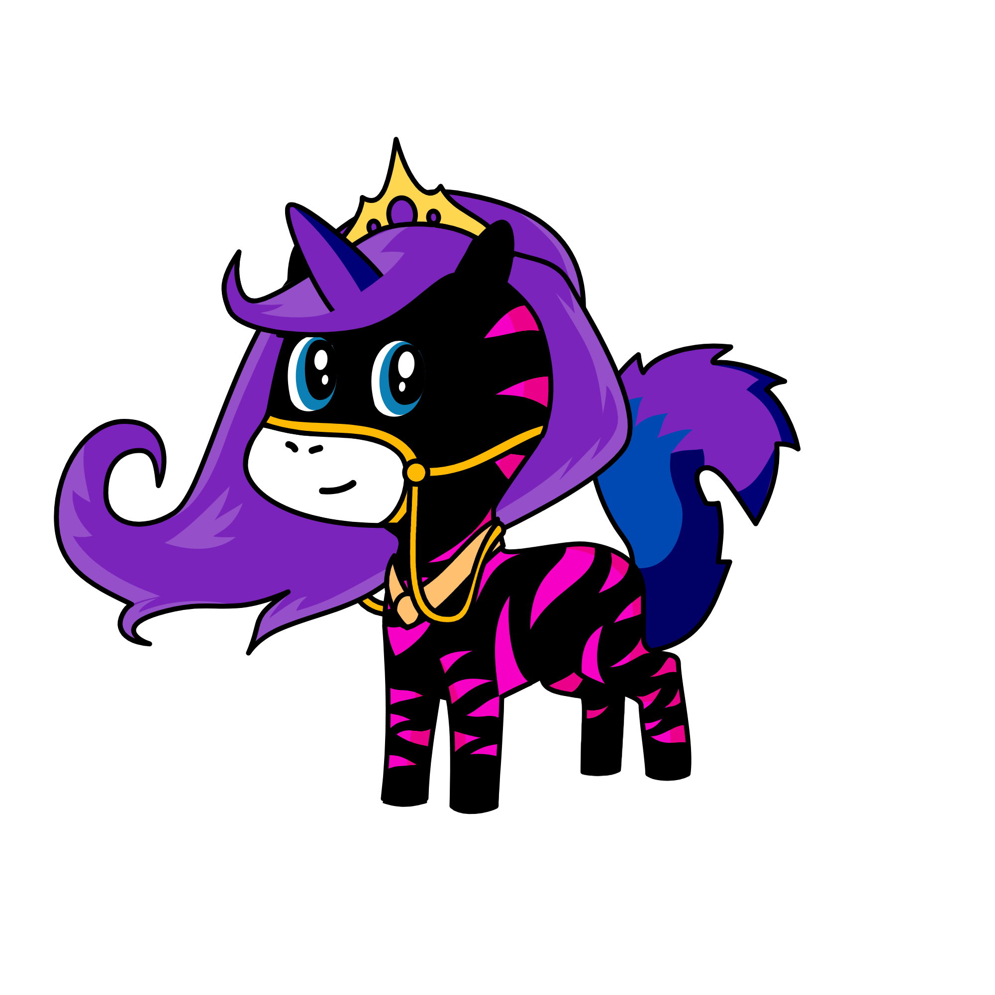 Evelly, the unicorn