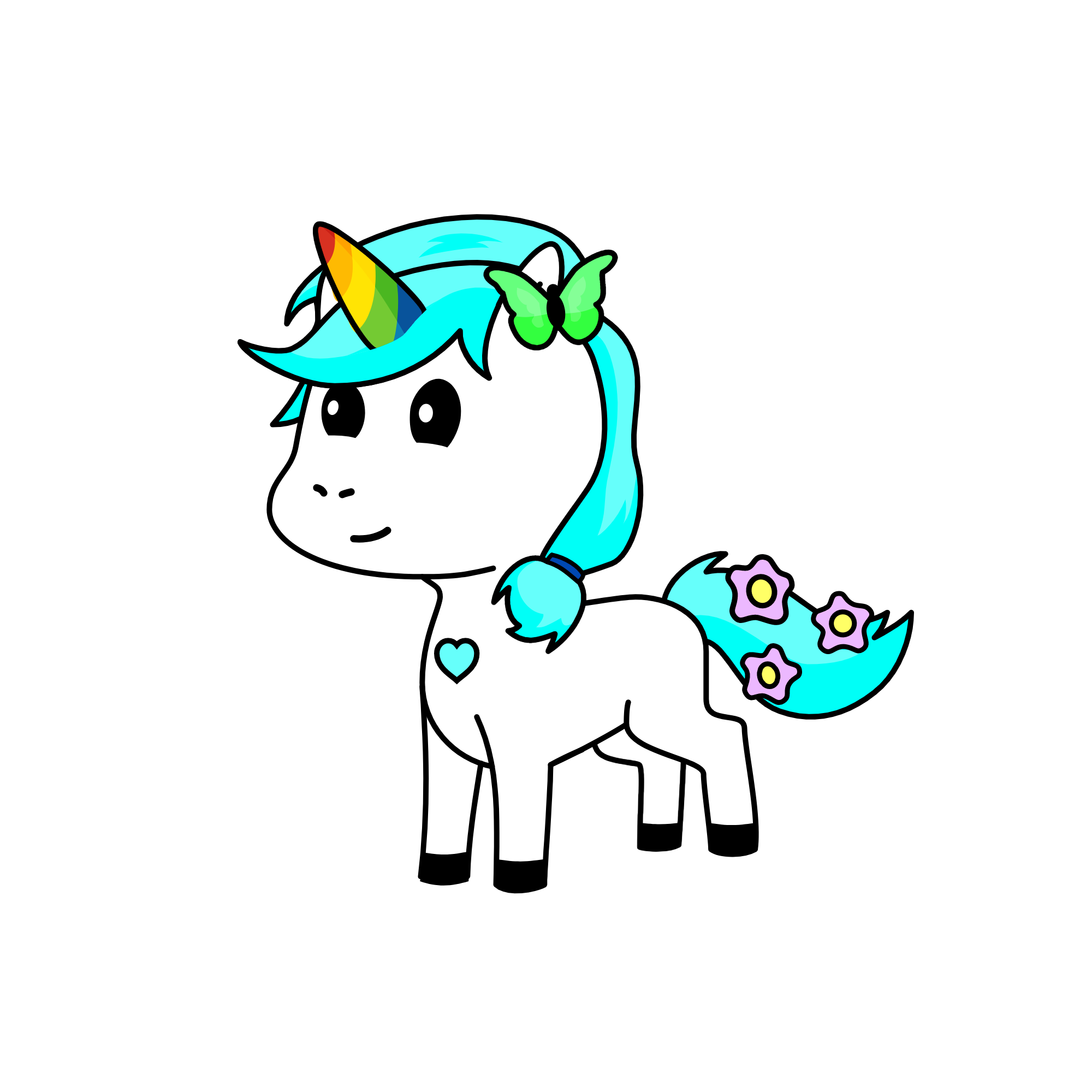 CLOUDLY, the unicorn