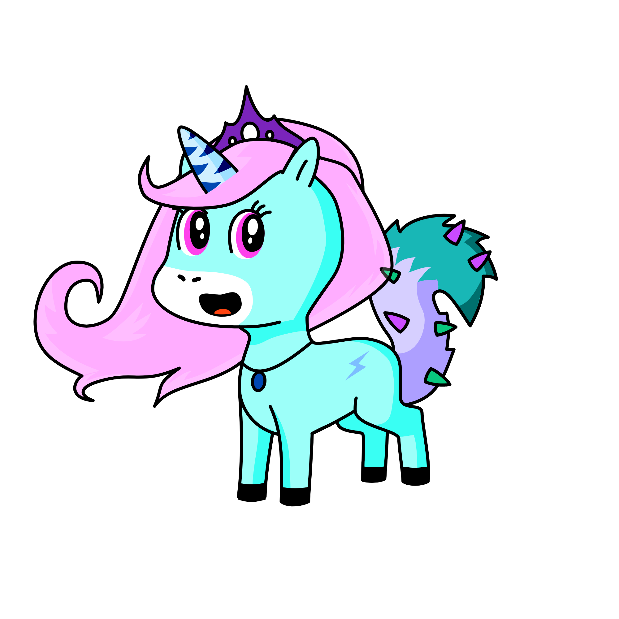 Angelina, the unicorn