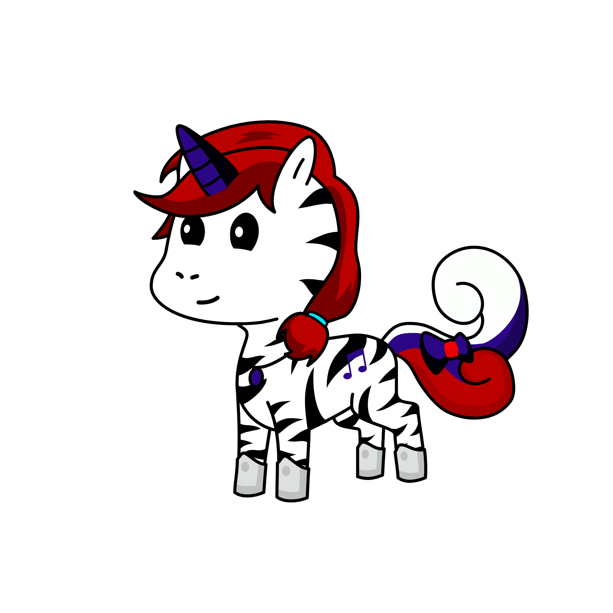 Fluffy, the unicorn