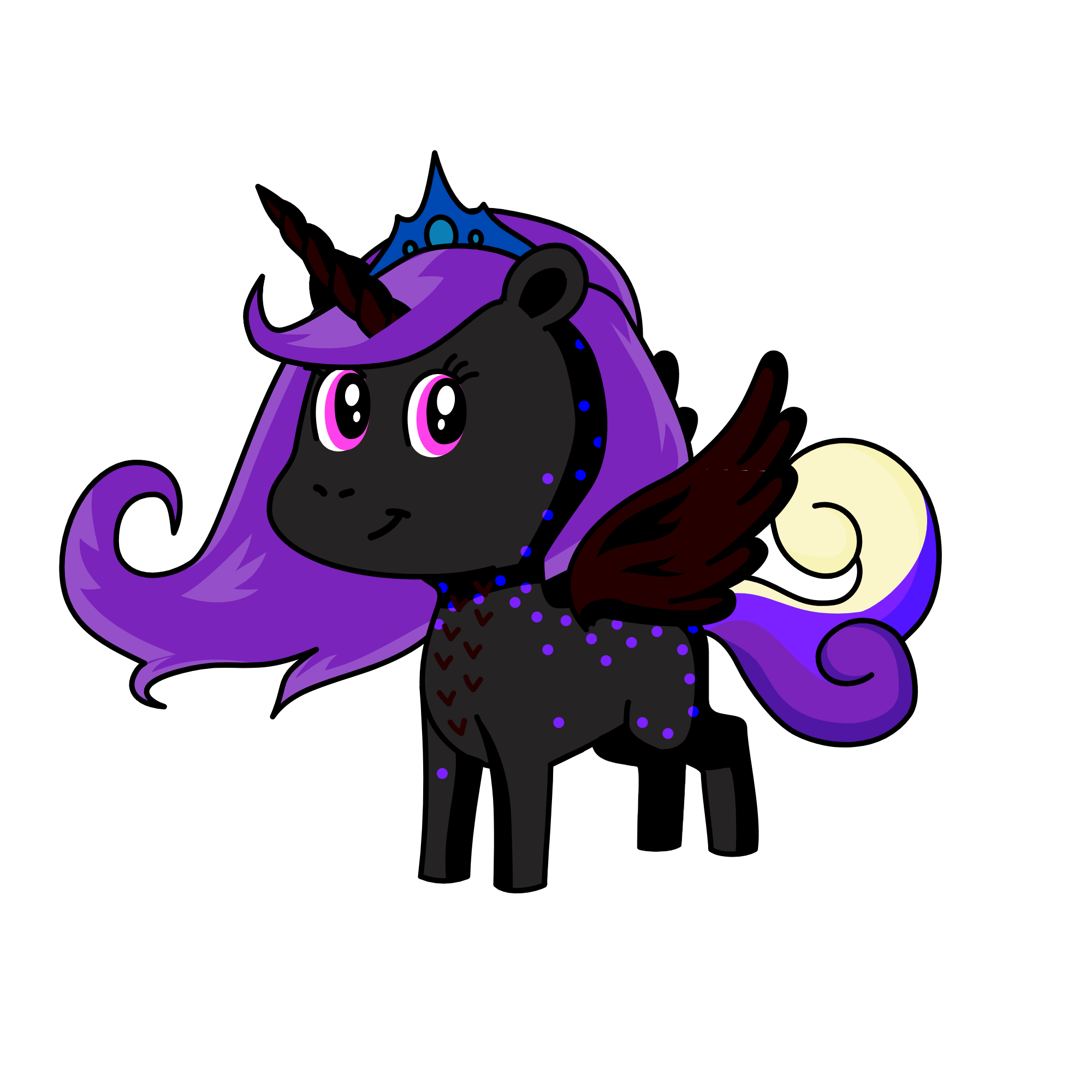 Queen Of Mean, the unicorn