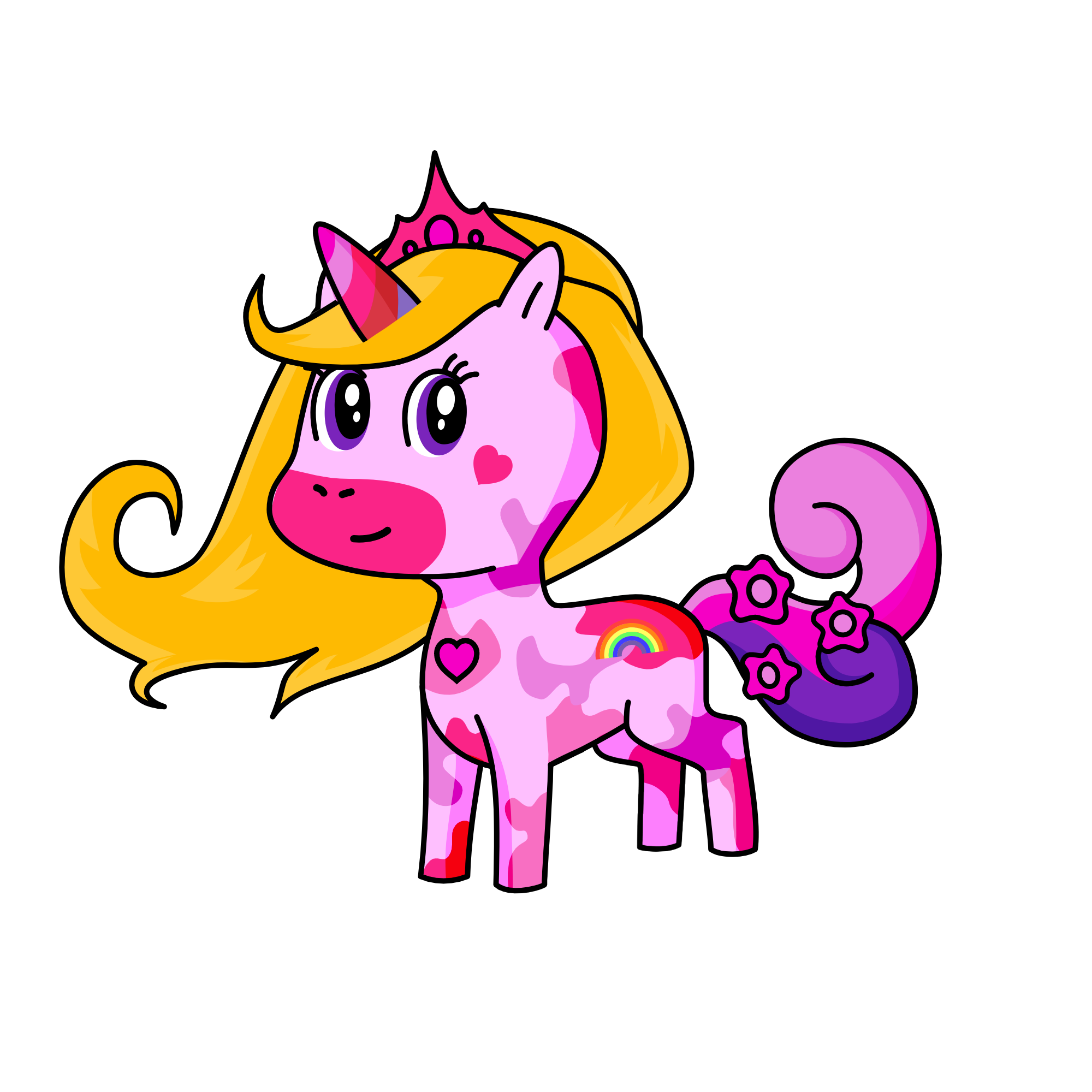 rainbow, the unicorn