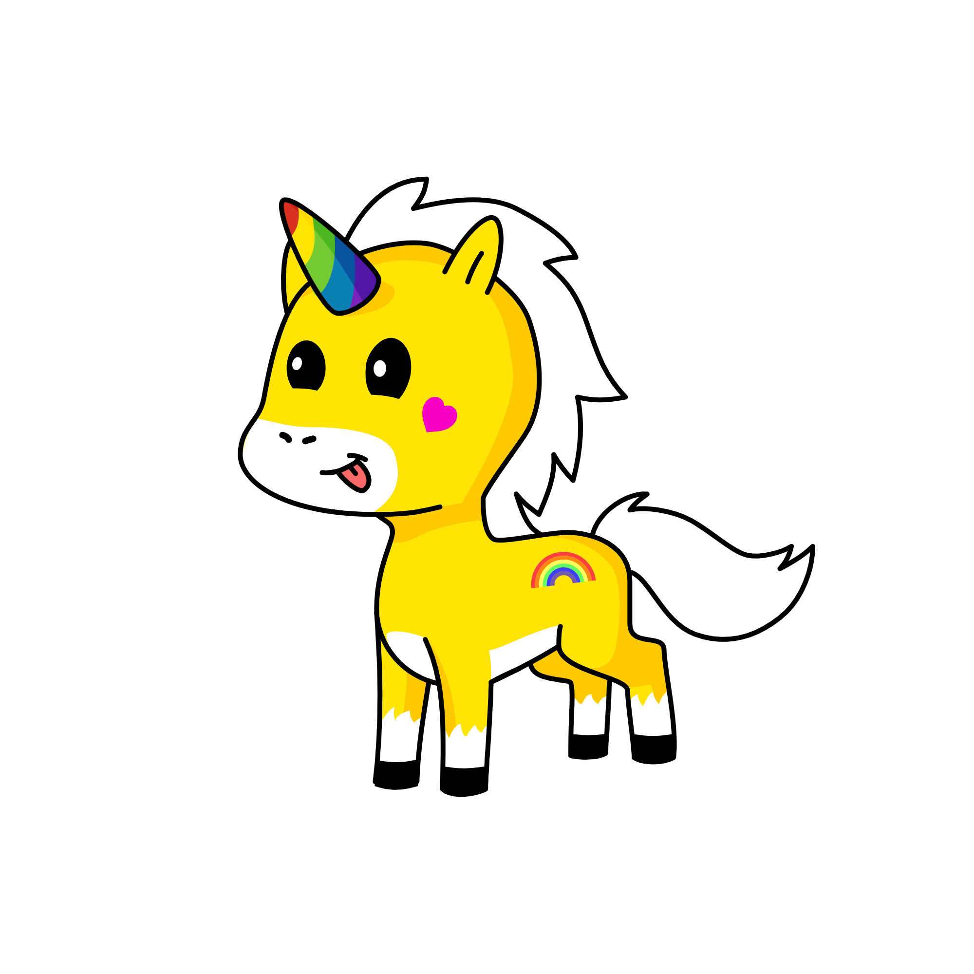 :3, the unicorn