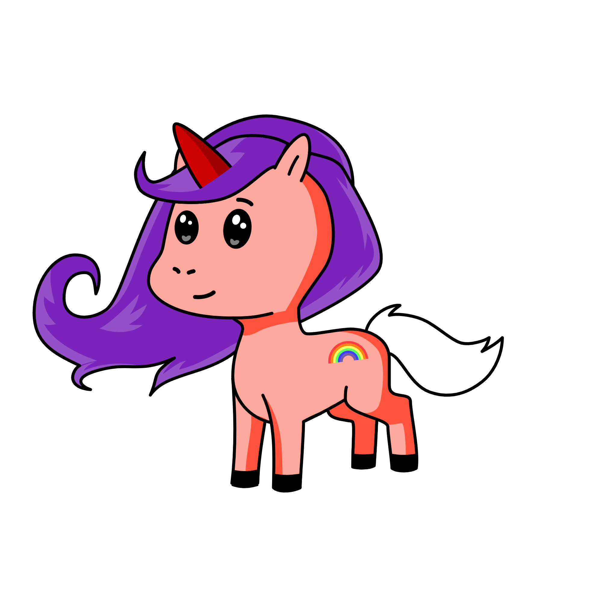 pushi, the unicorn