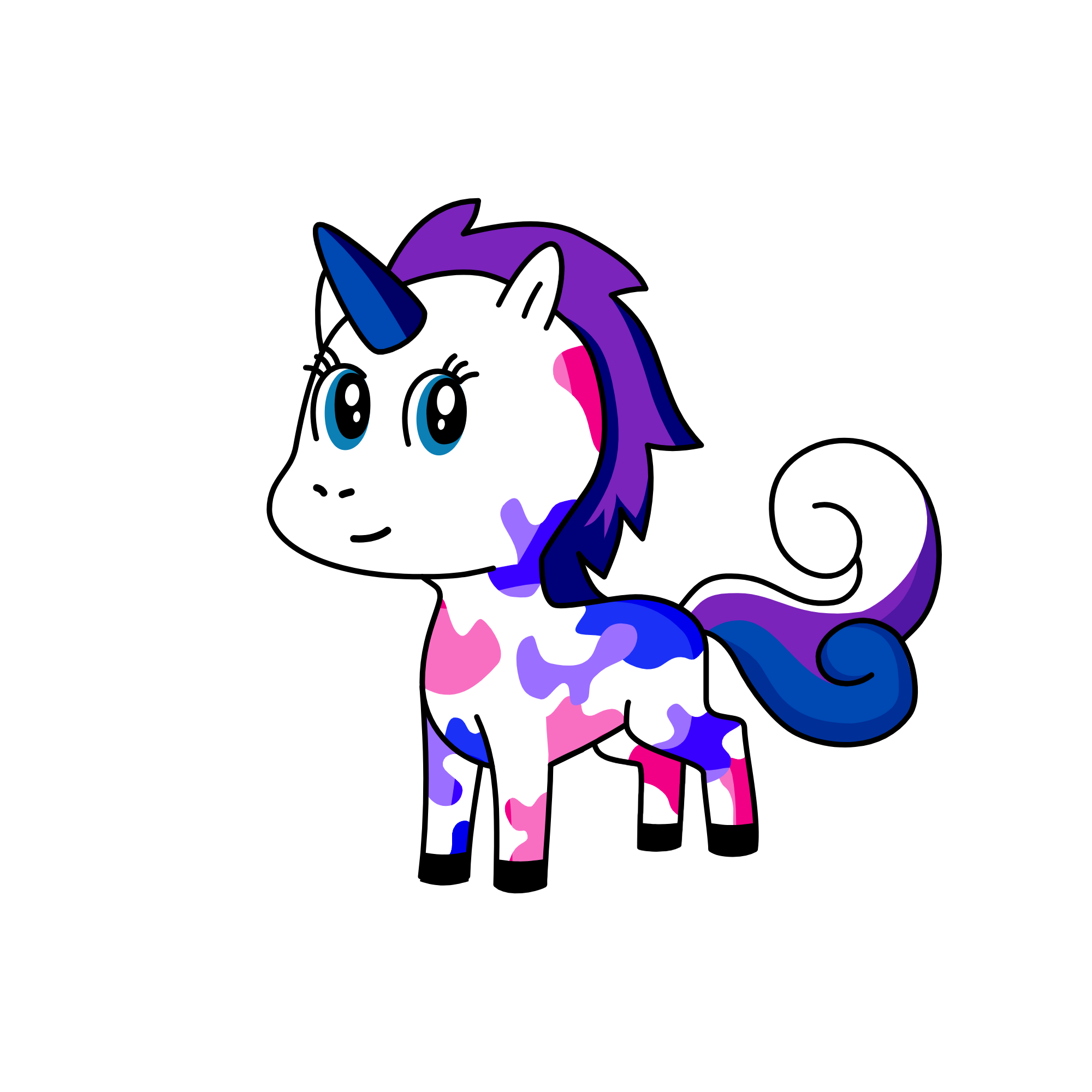 Galaxy, the unicorn