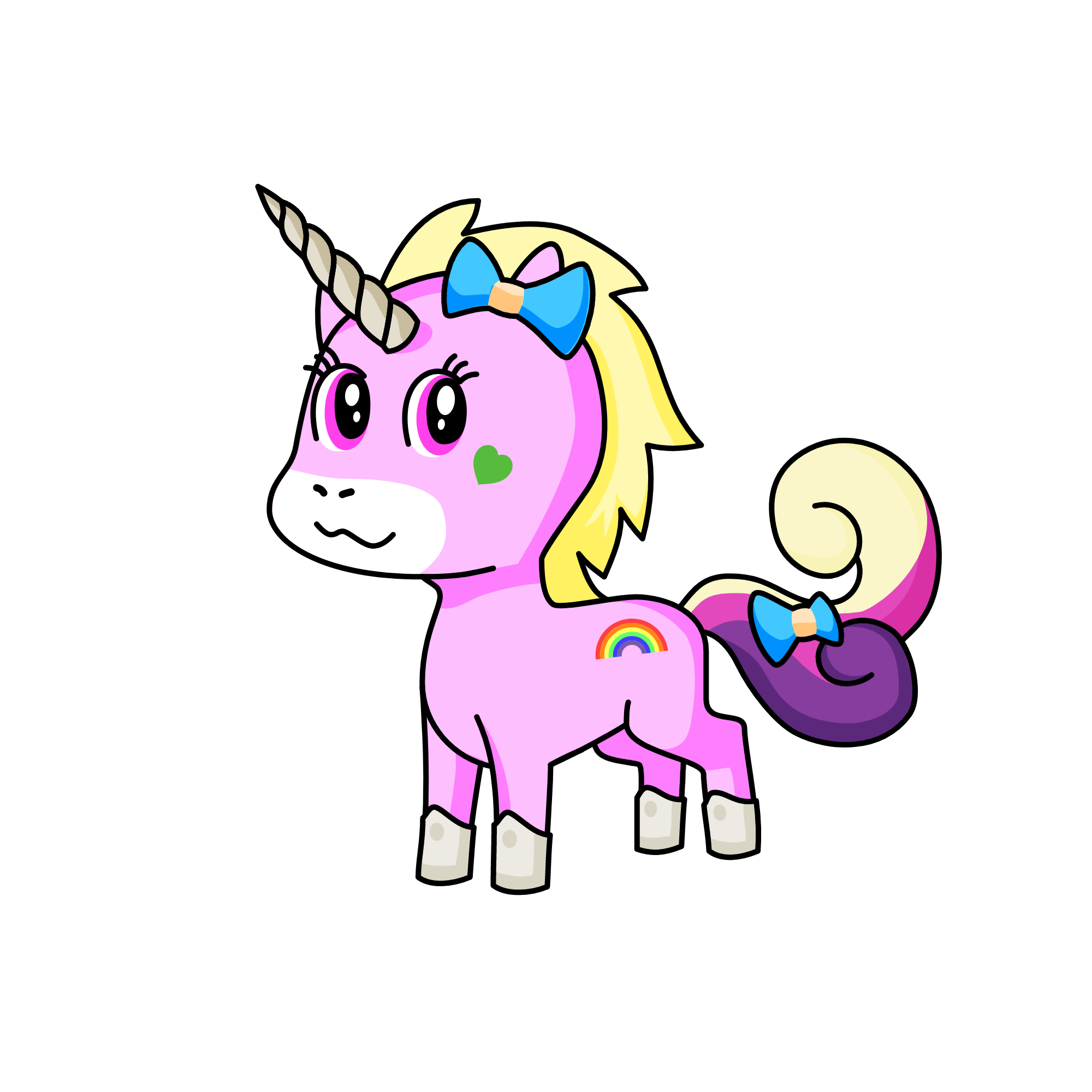 baby urnicorn, the unicorn