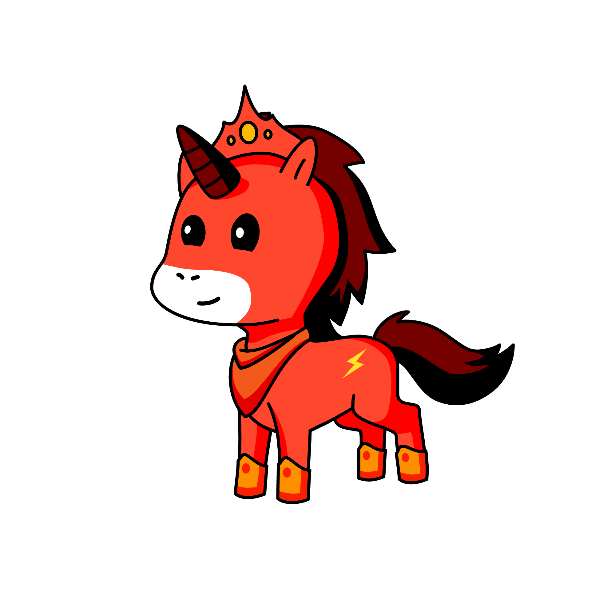 fire king, the unicorn