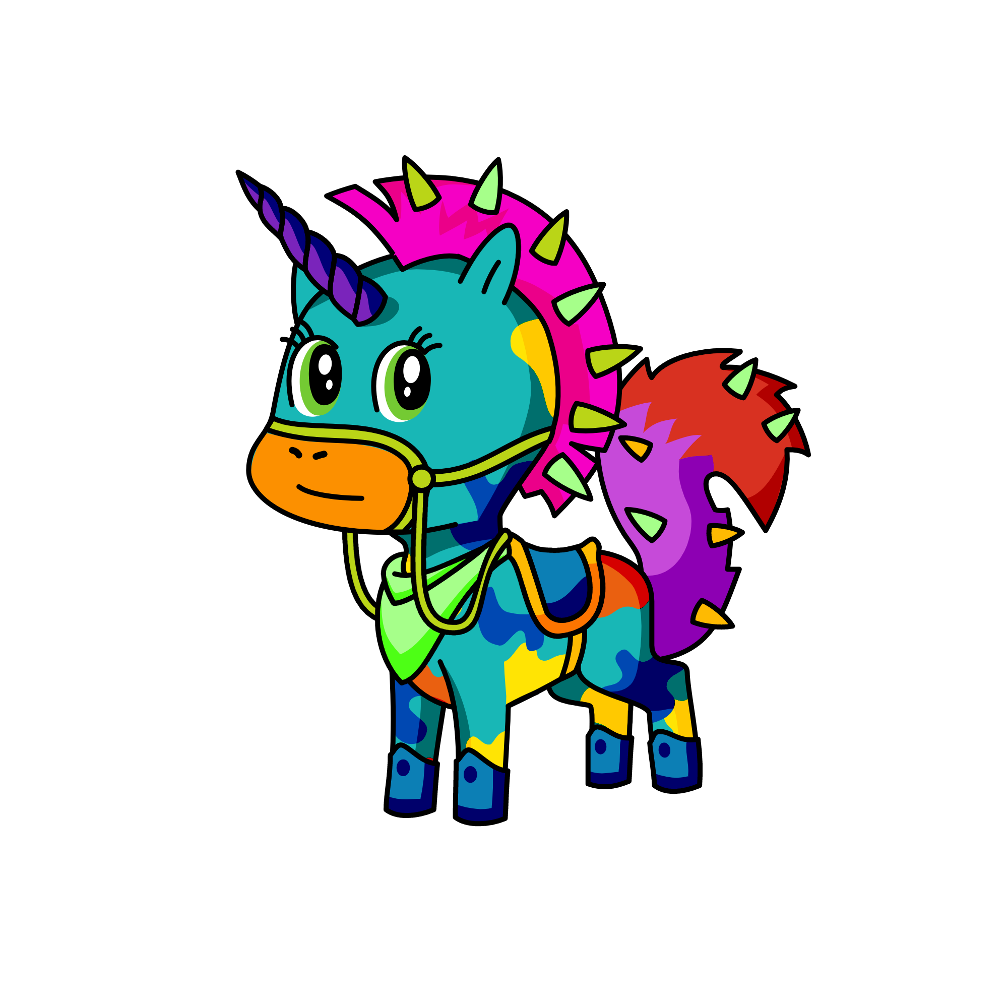  AMONG US PLAYER, the unicorn