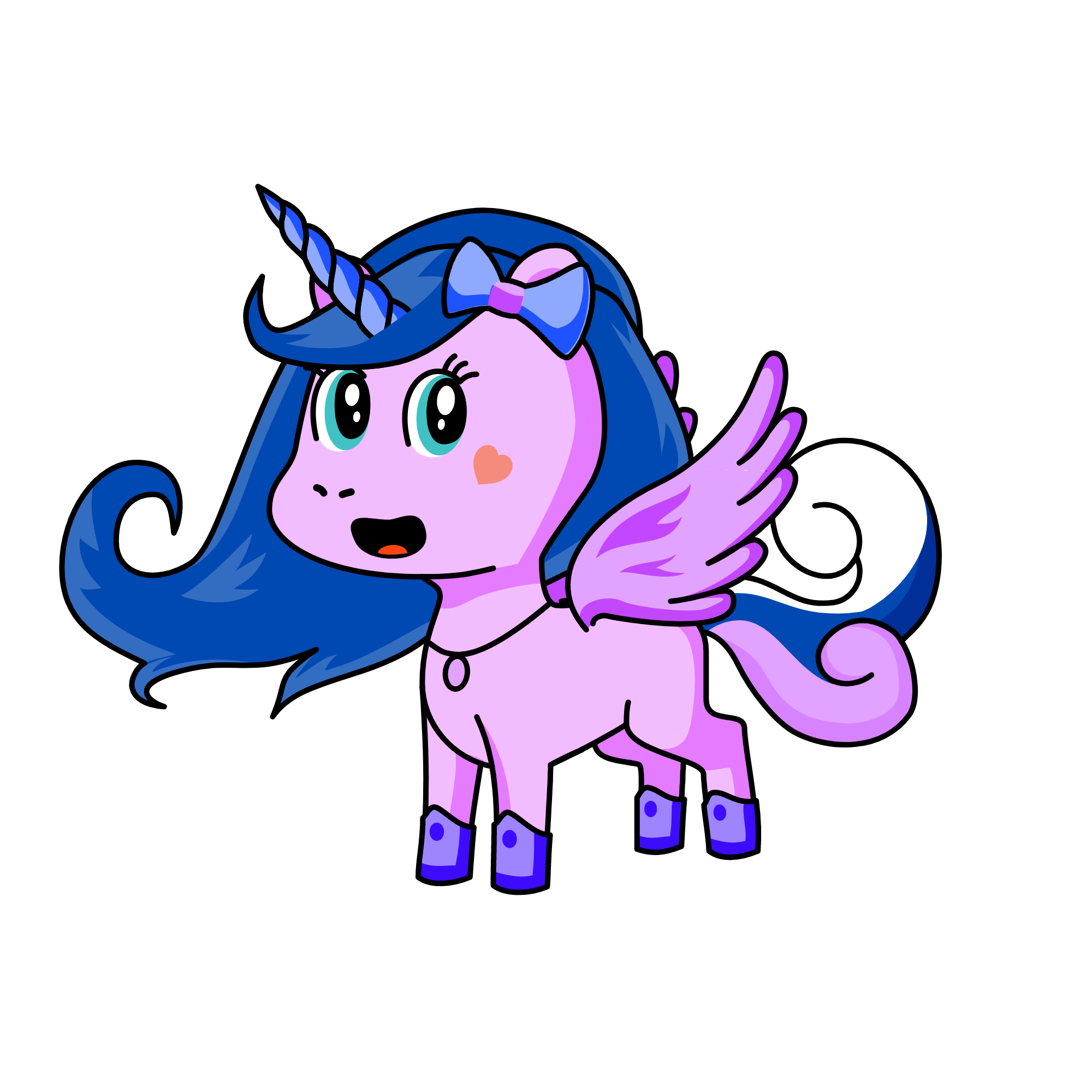 snow white, the unicorn
