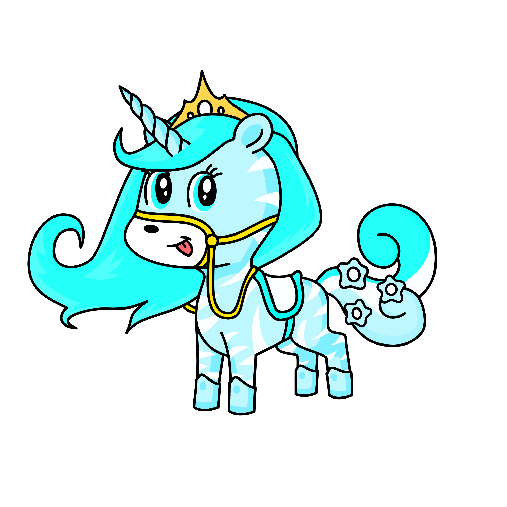 vulpix, the unicorn
