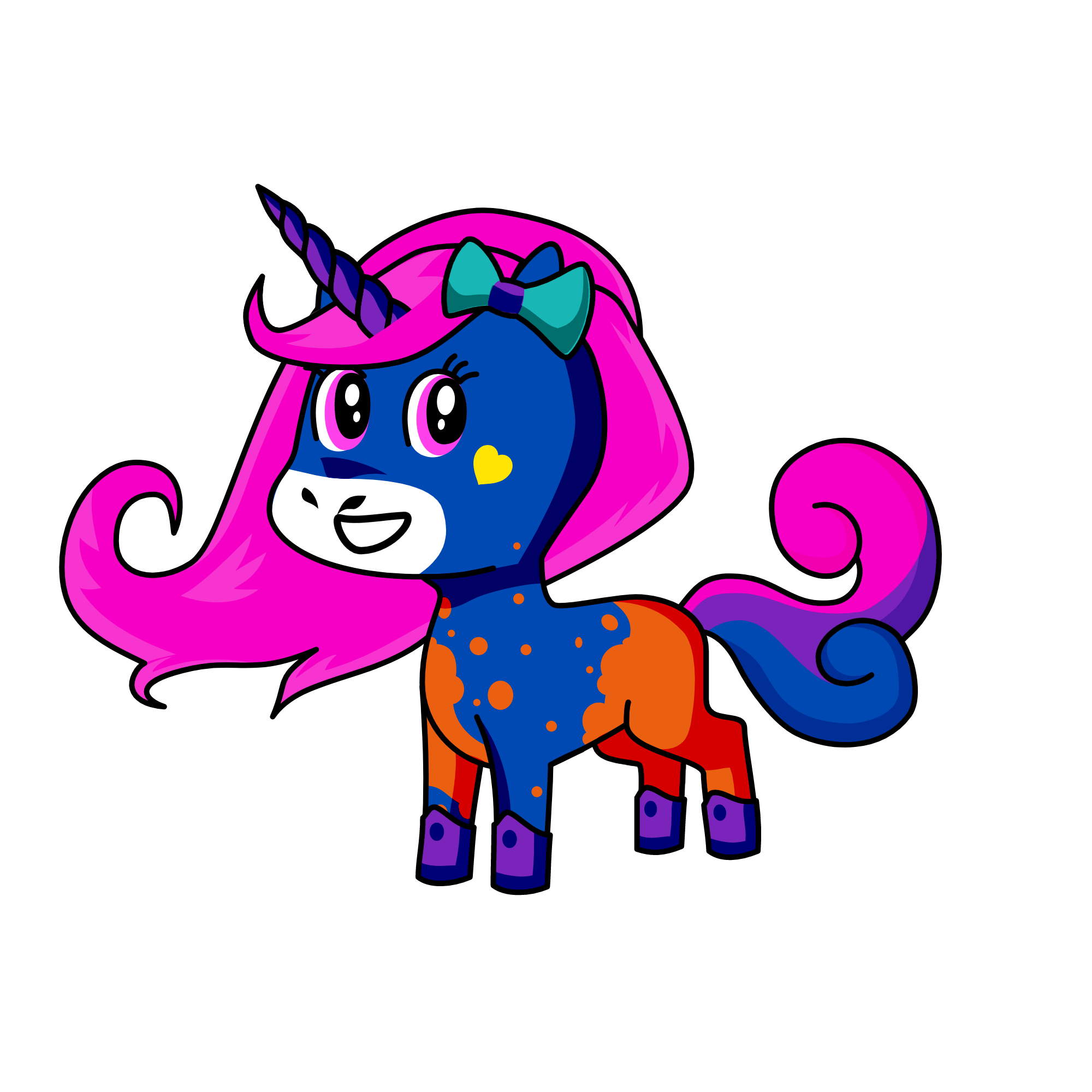 Rhea, the unicorn