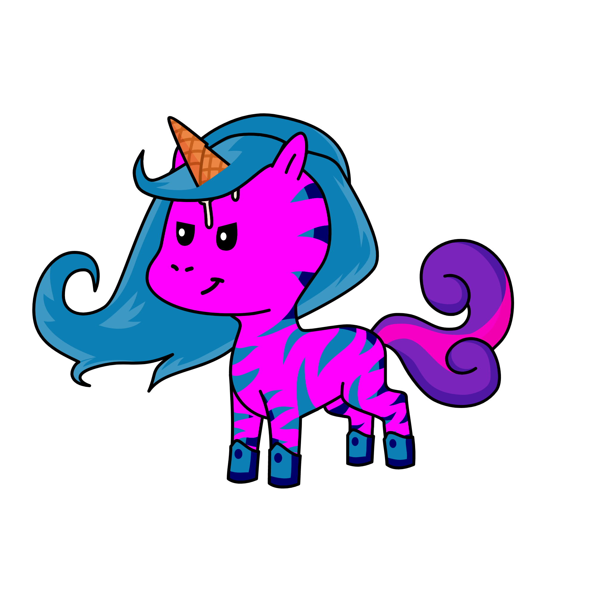 icecream lady, the unicorn