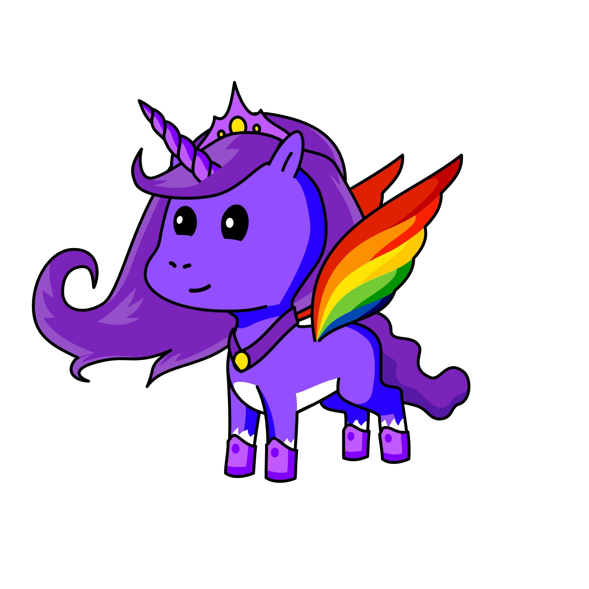 Moonbright Star, the unicorn