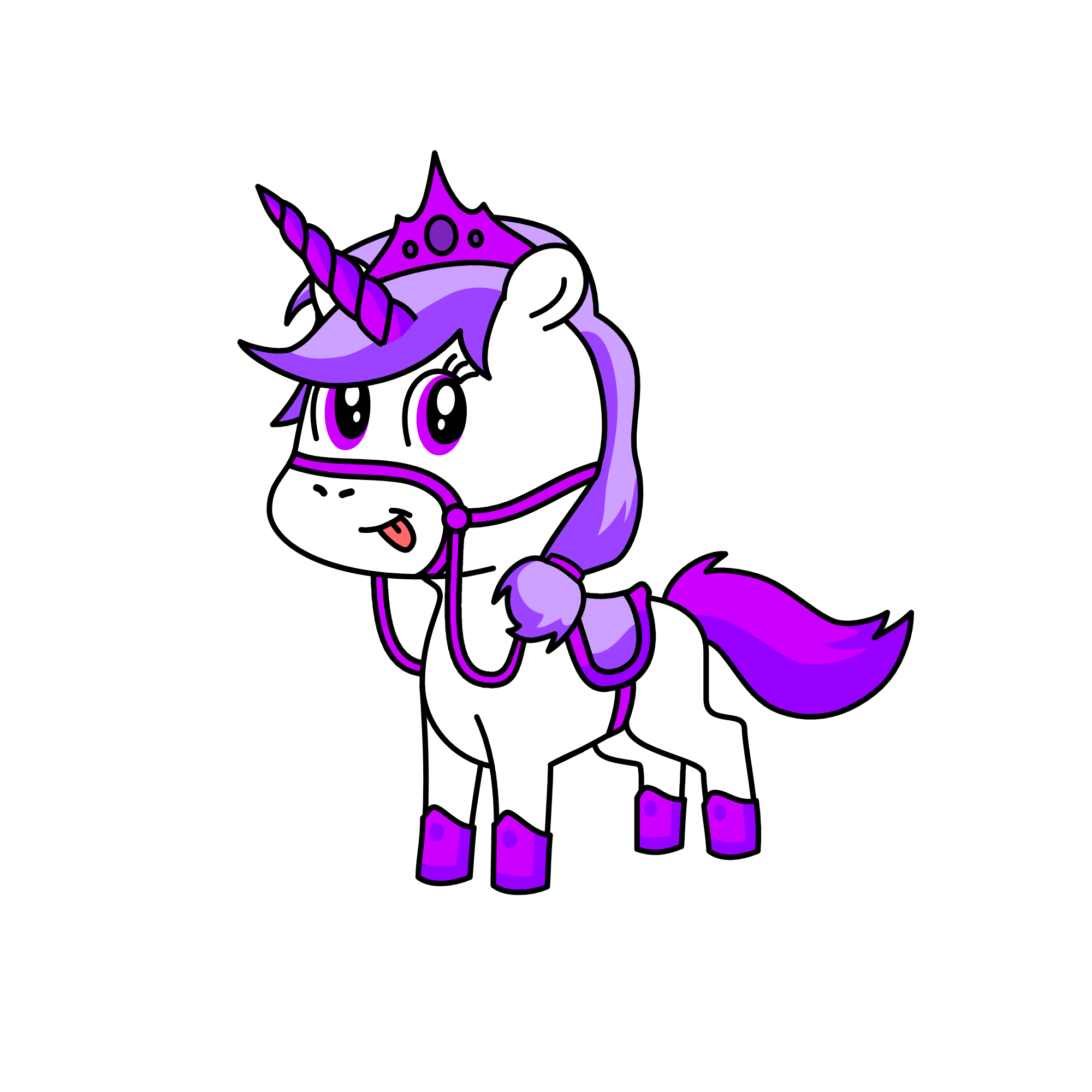 Leahsanna, the unicorn
