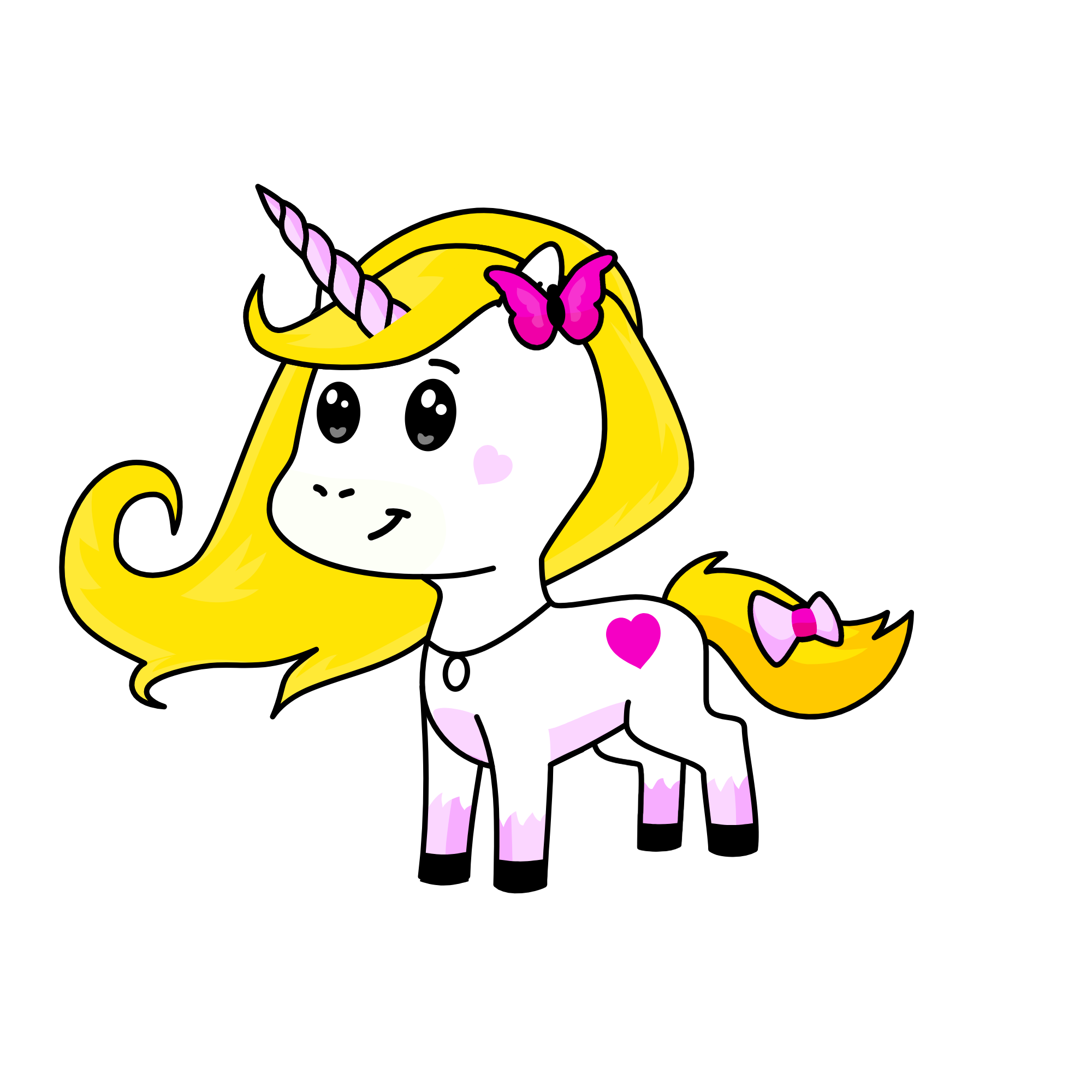 buterflyyyy, the unicorn
