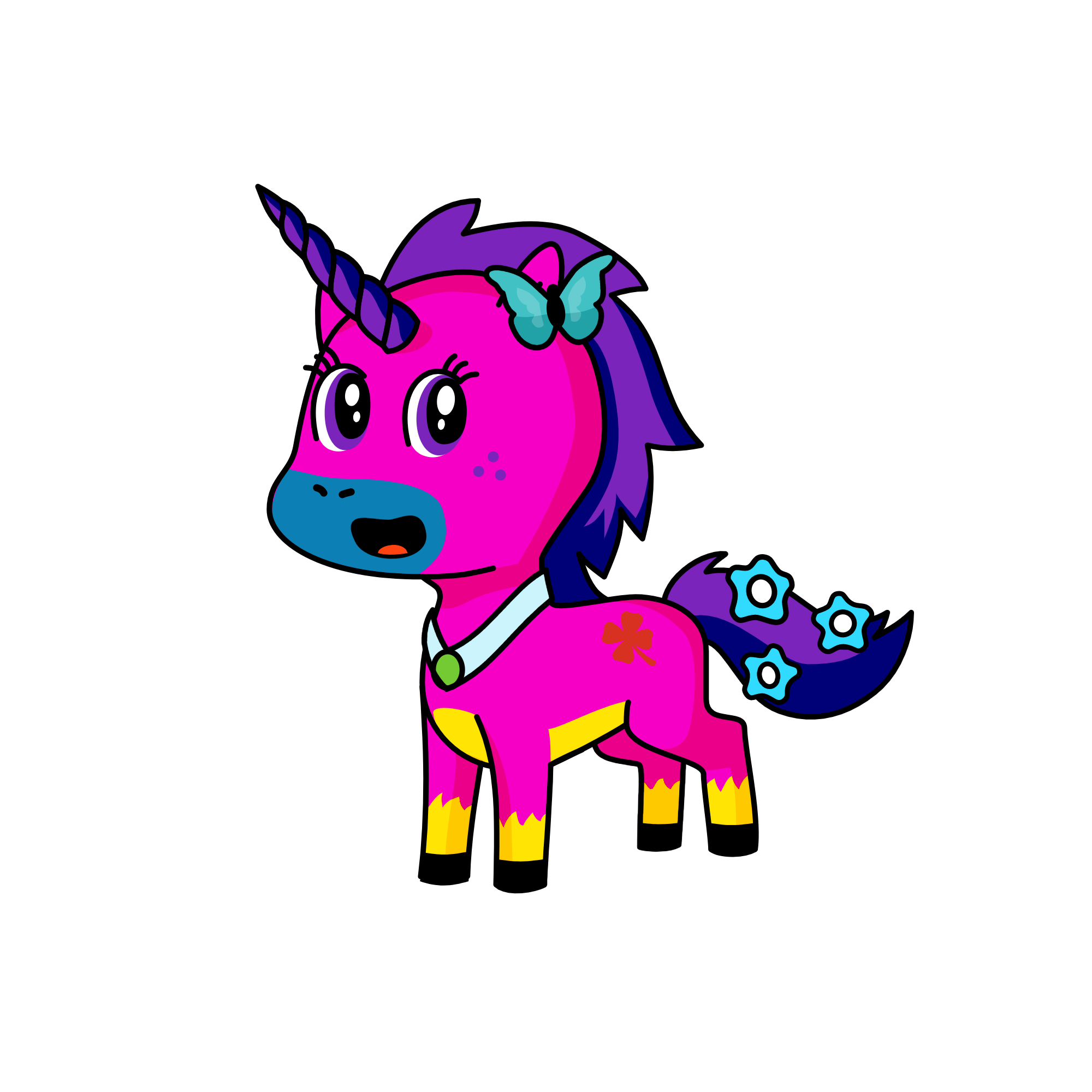 Love, the unicorn
