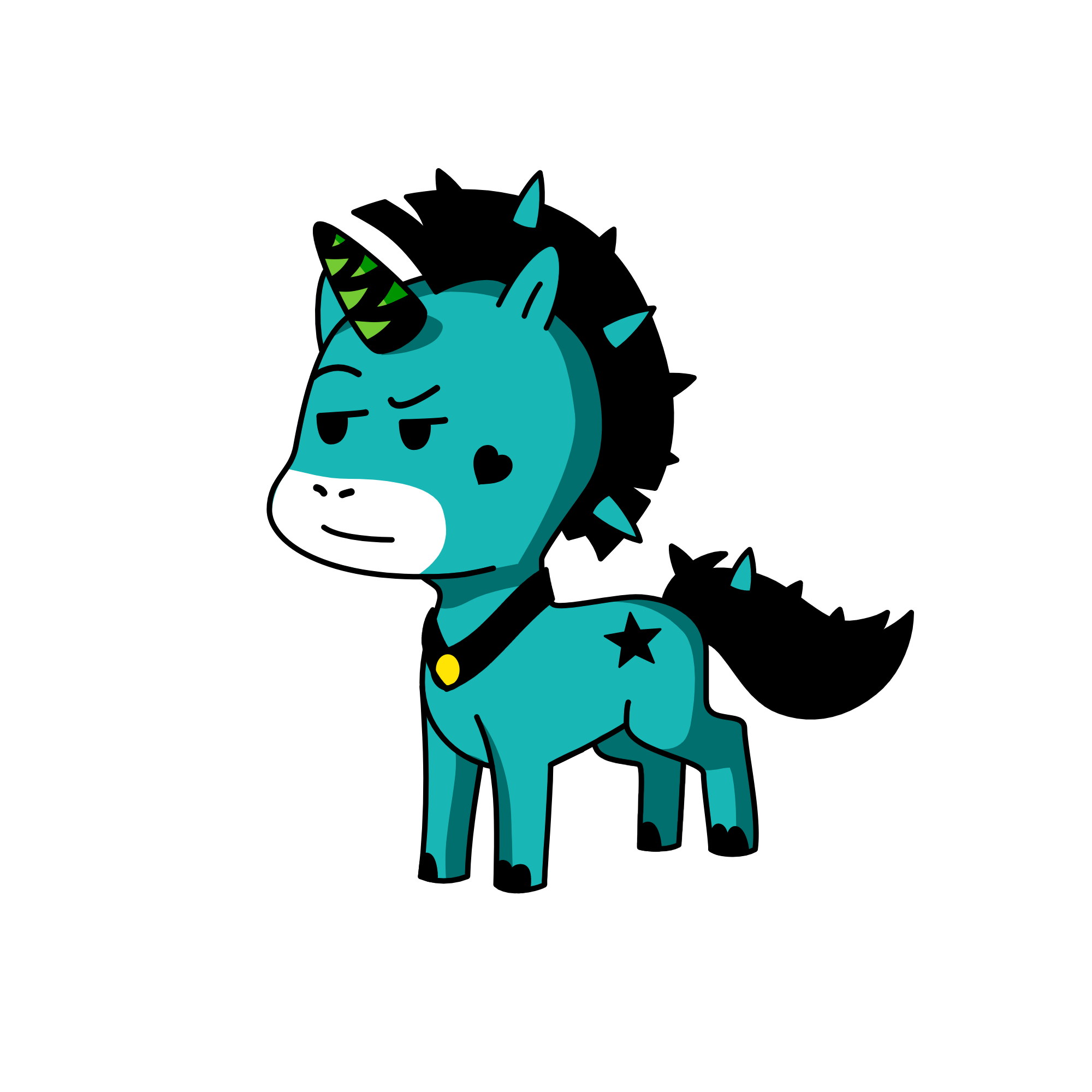 punk unicorn, the unicorn