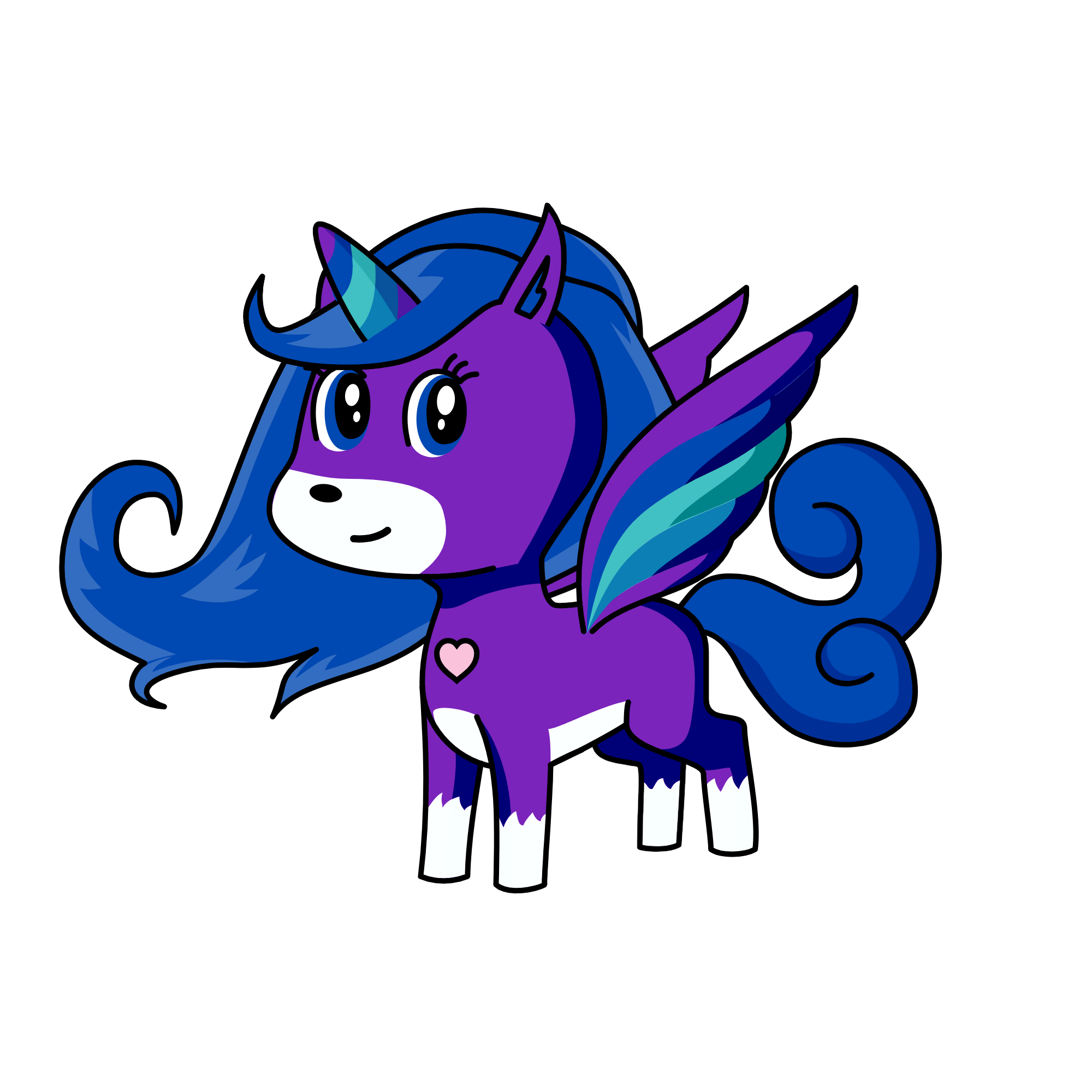 Sparkle, the unicorn
