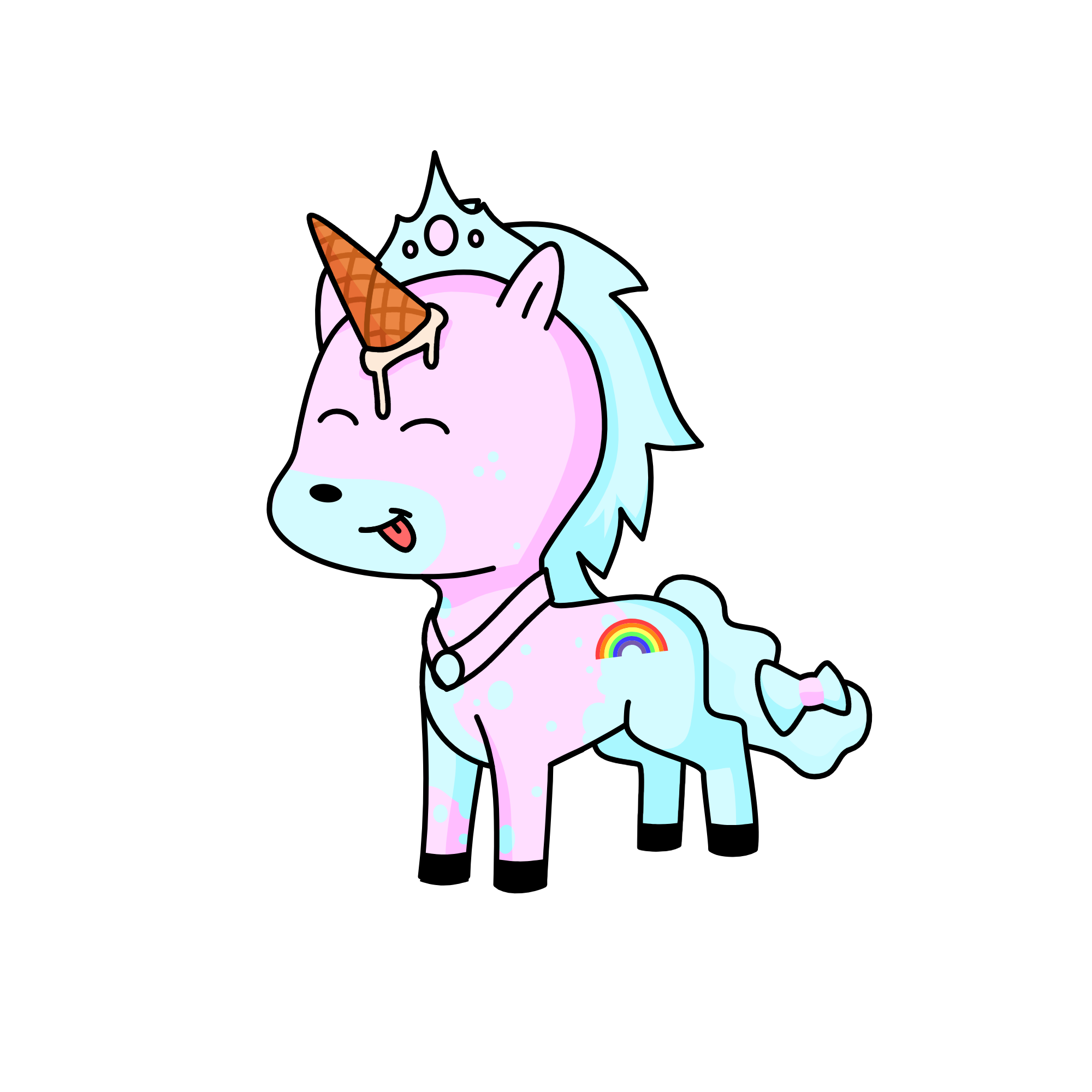icecreamcorn, the unicorn