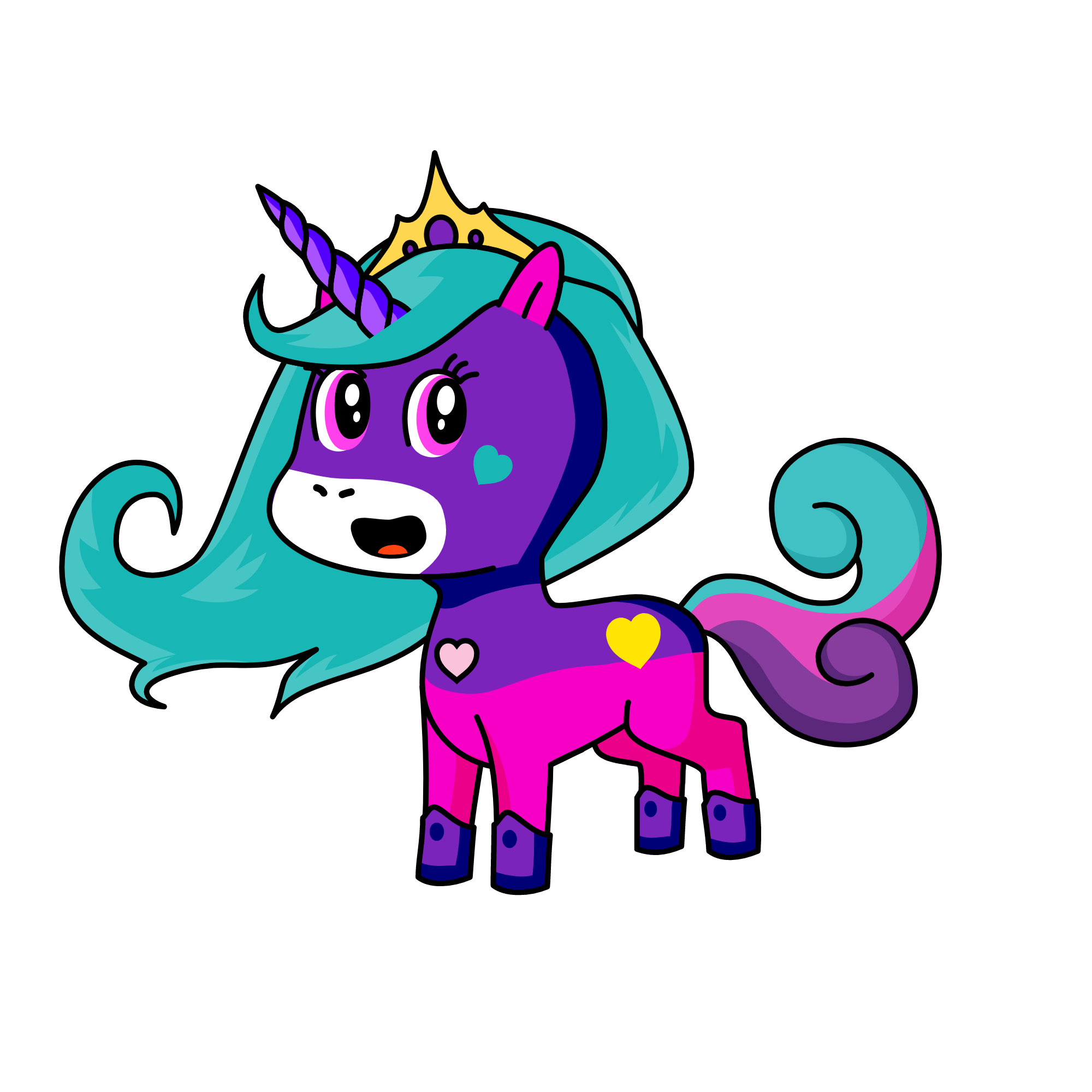queen of mean, the unicorn
