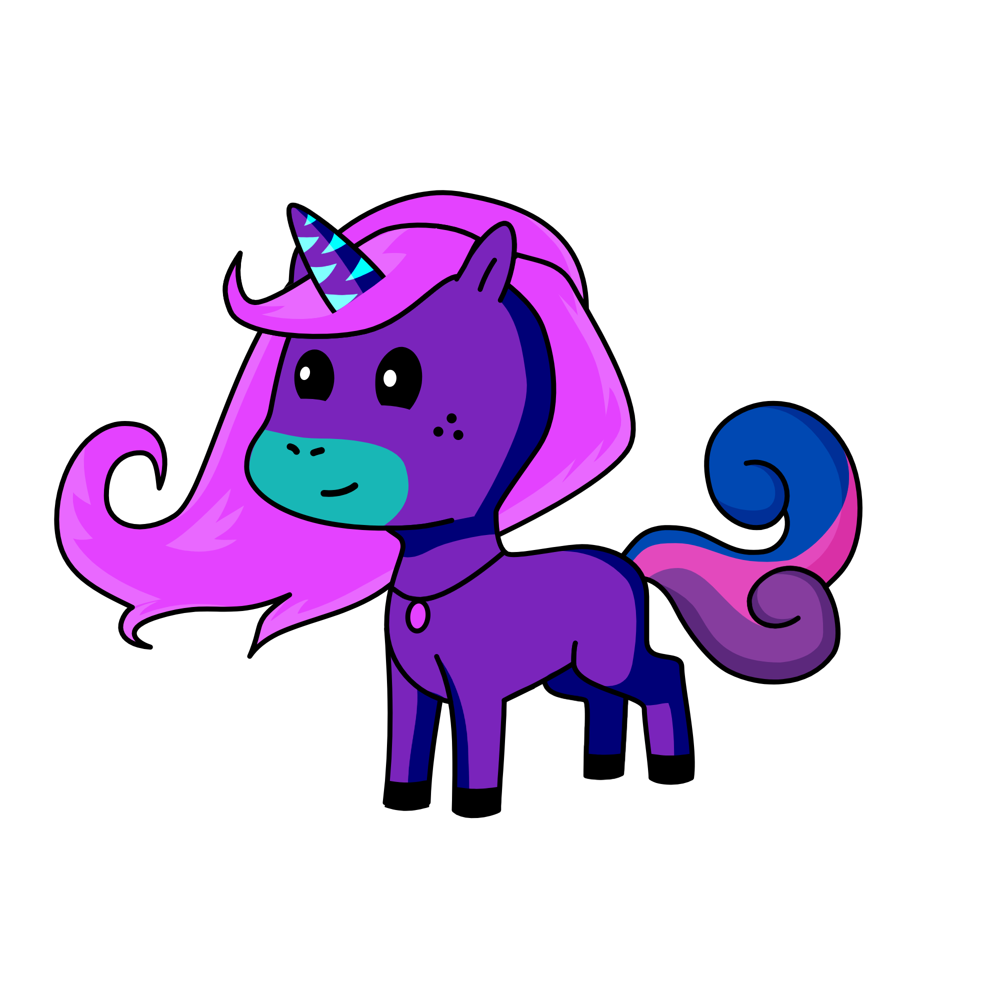 Luna, the unicorn