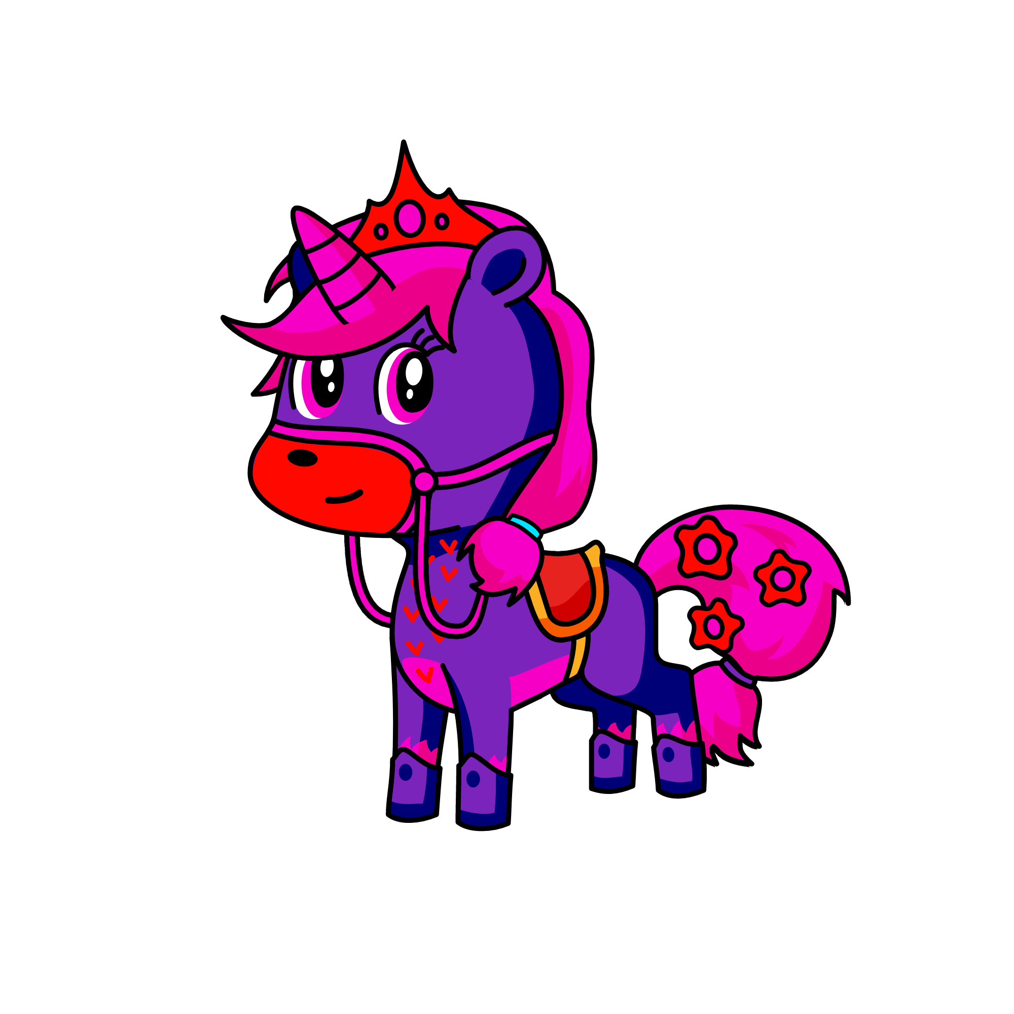 Eisha, the unicorn
