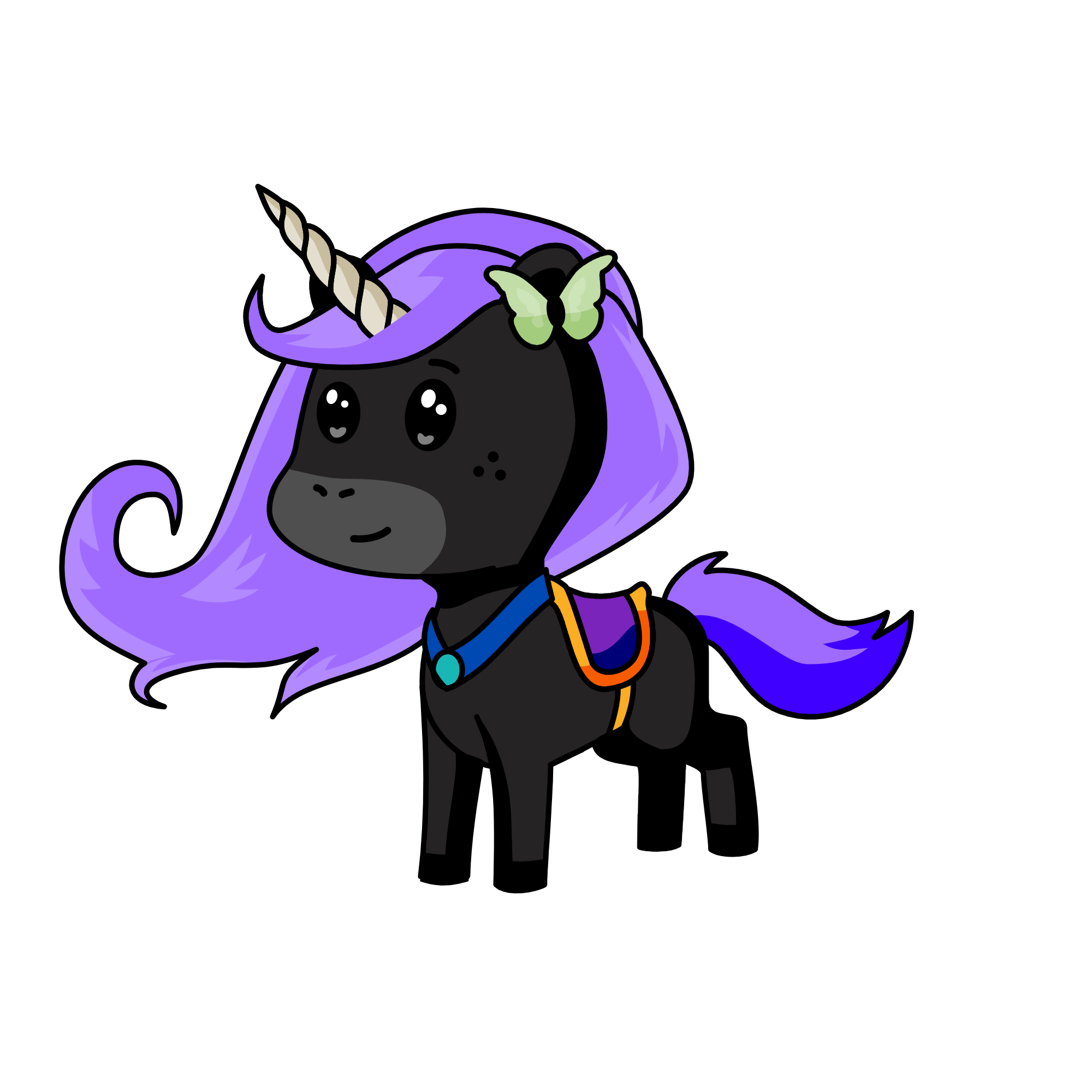 Stardust, the unicorn