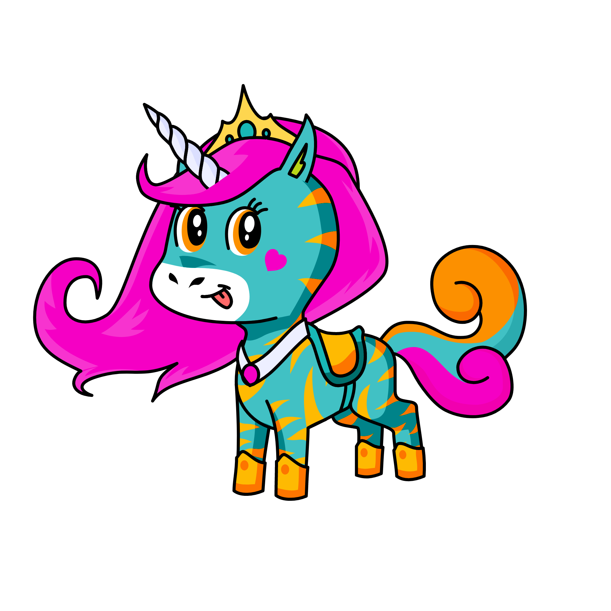 Cooky, the unicorn