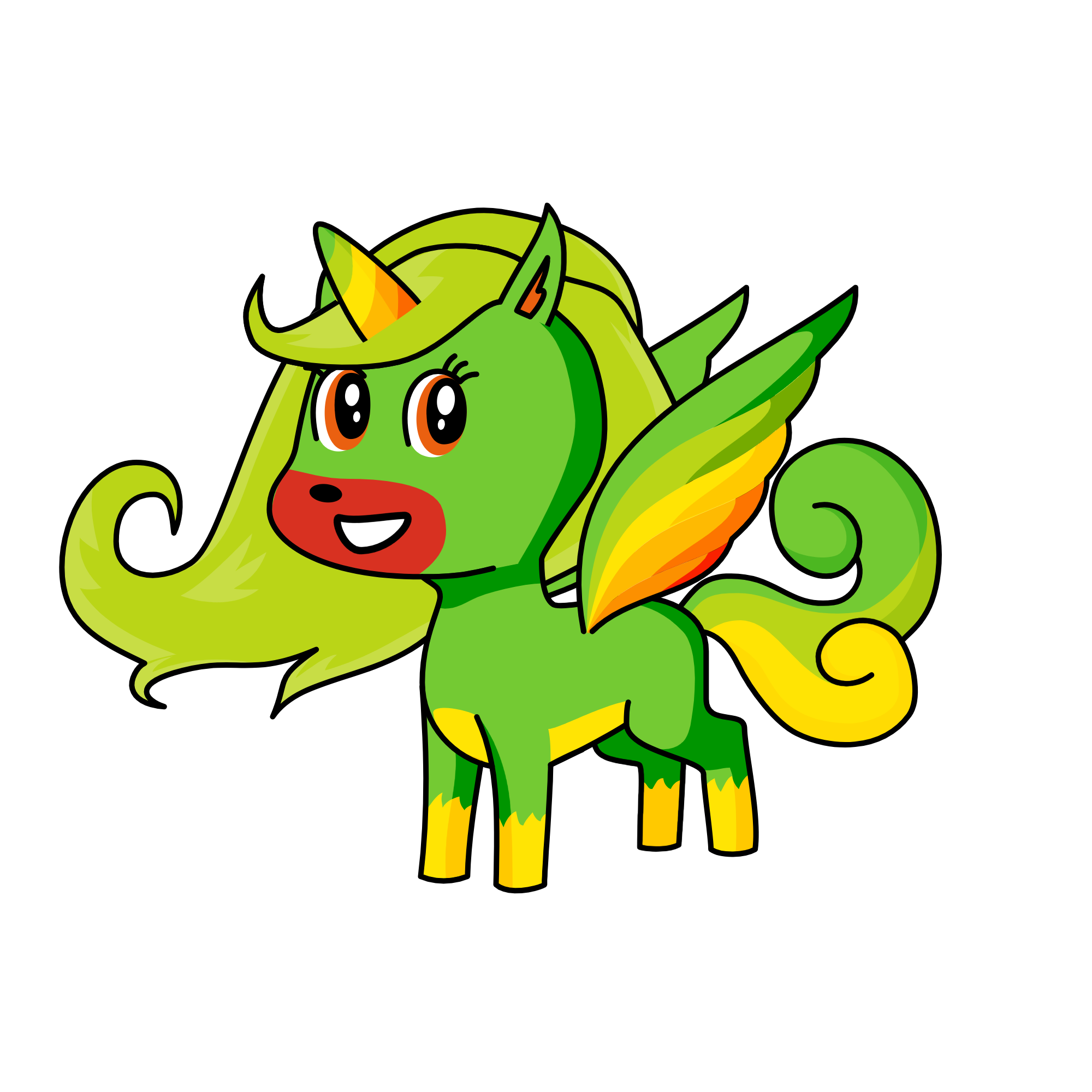 flake, the unicorn