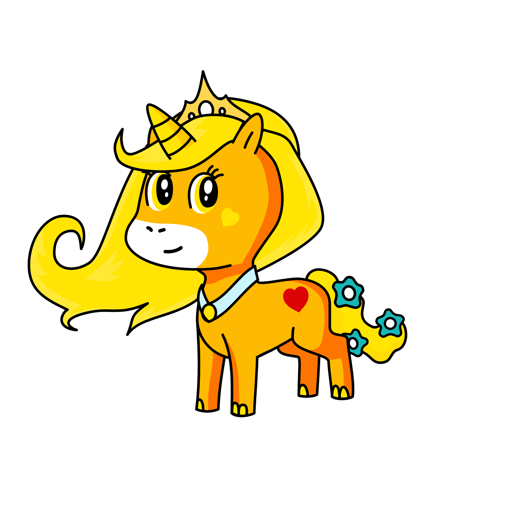 sunny, the unicorn