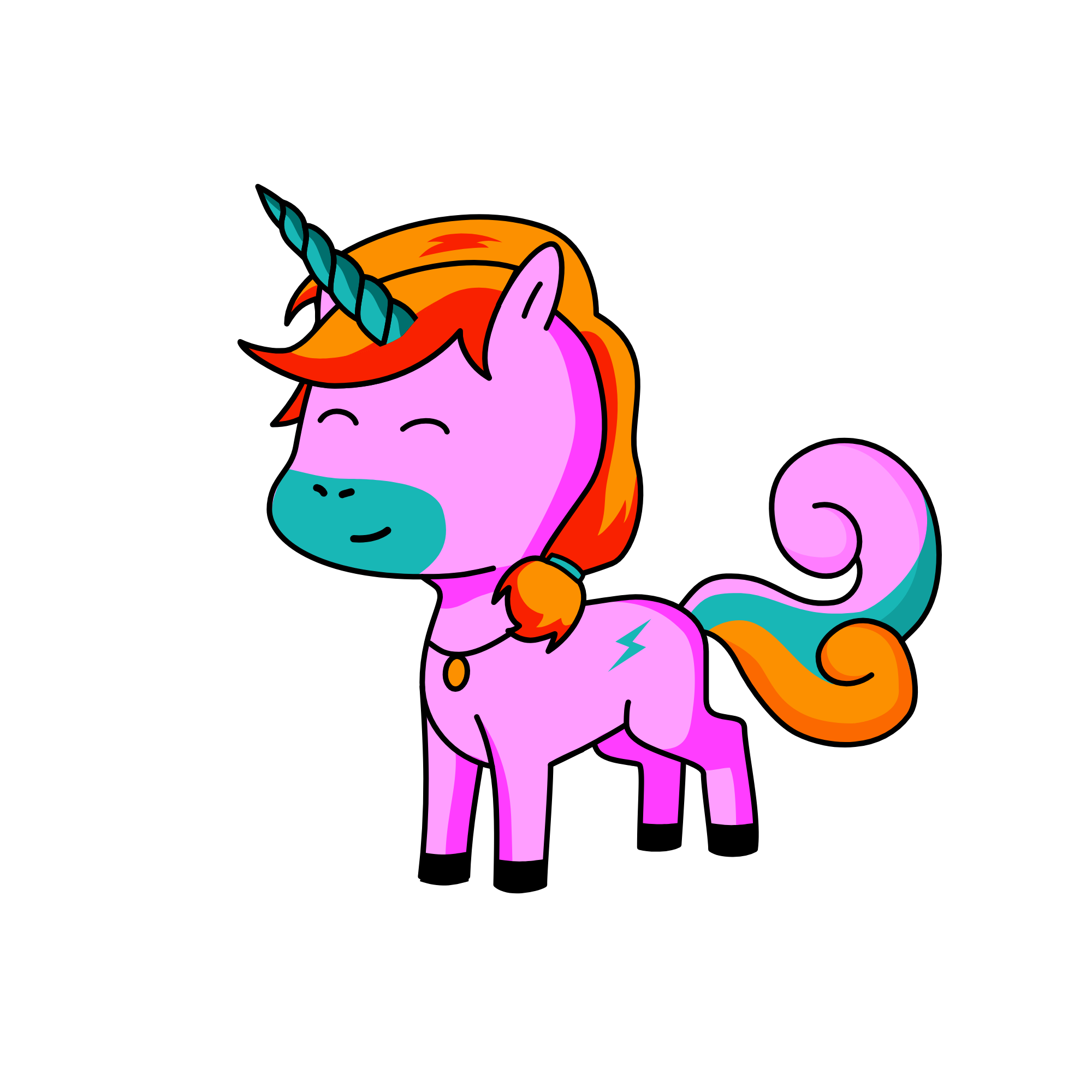 zoomy, the unicorn