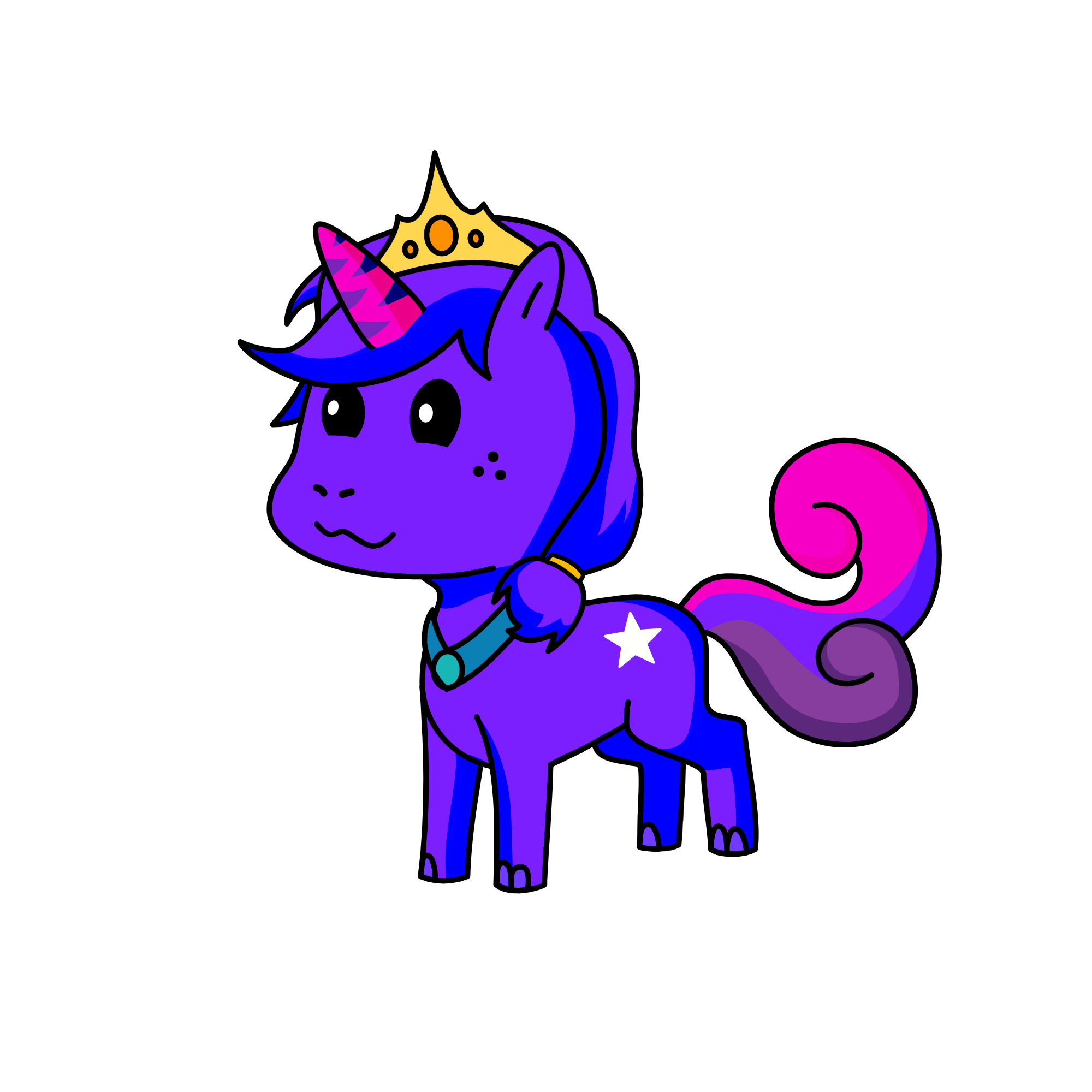 Twilight Sparkle, the unicorn