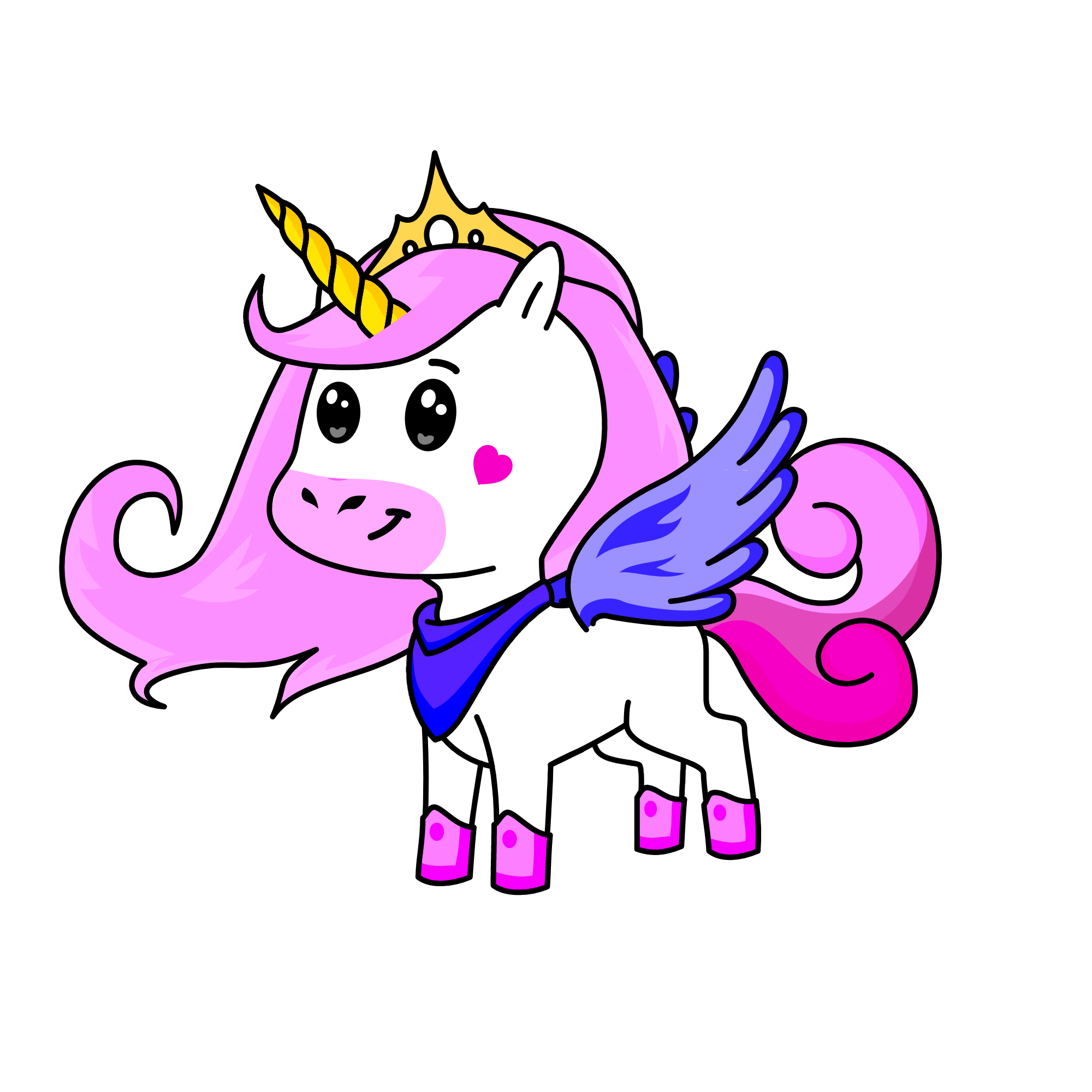 Faye, the unicorn