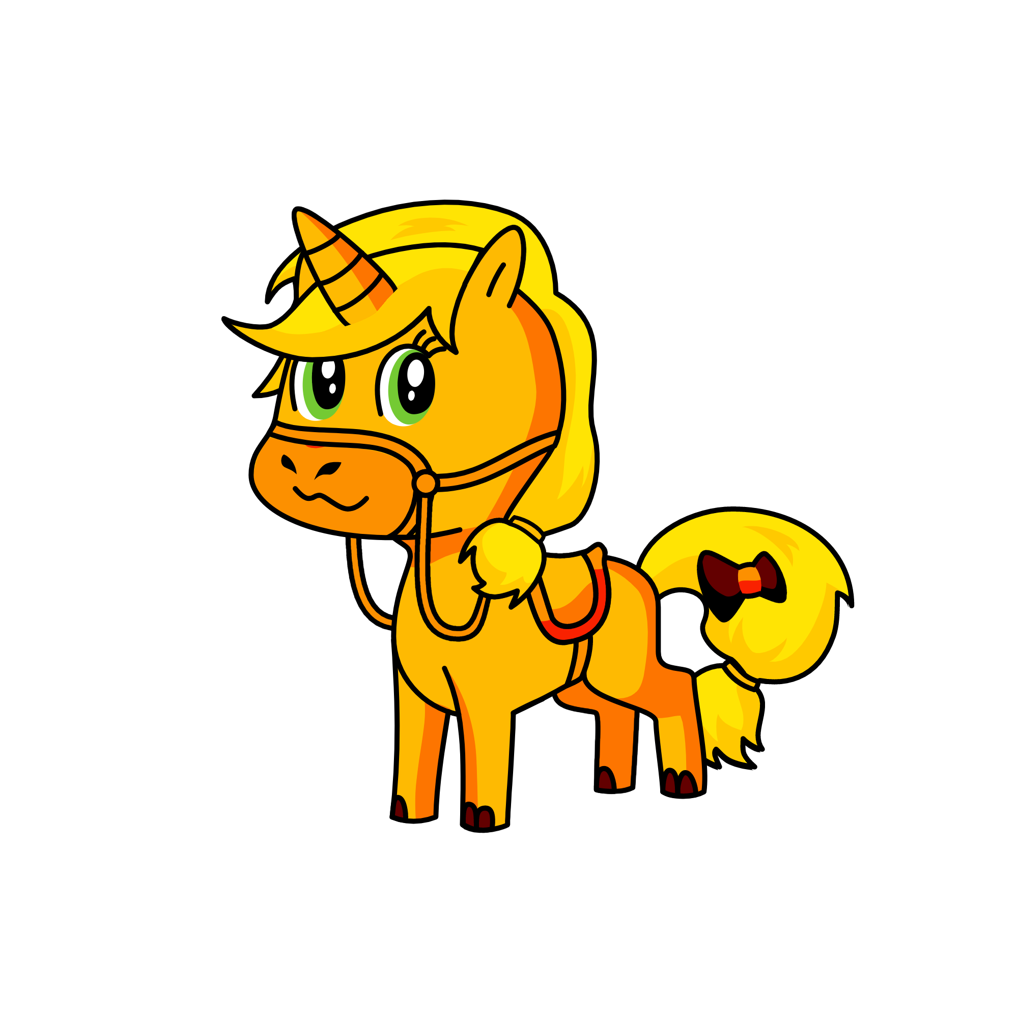 Applejack, the unicorn