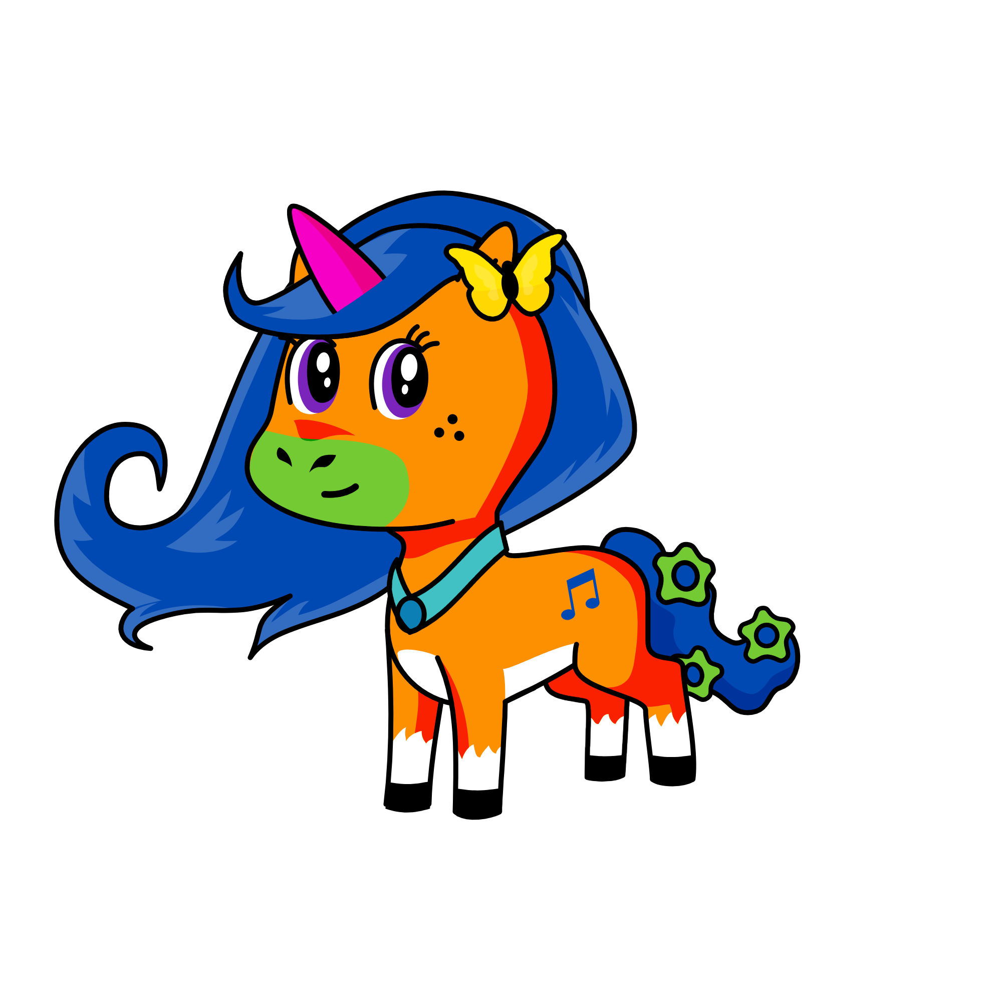 luna, the unicorn