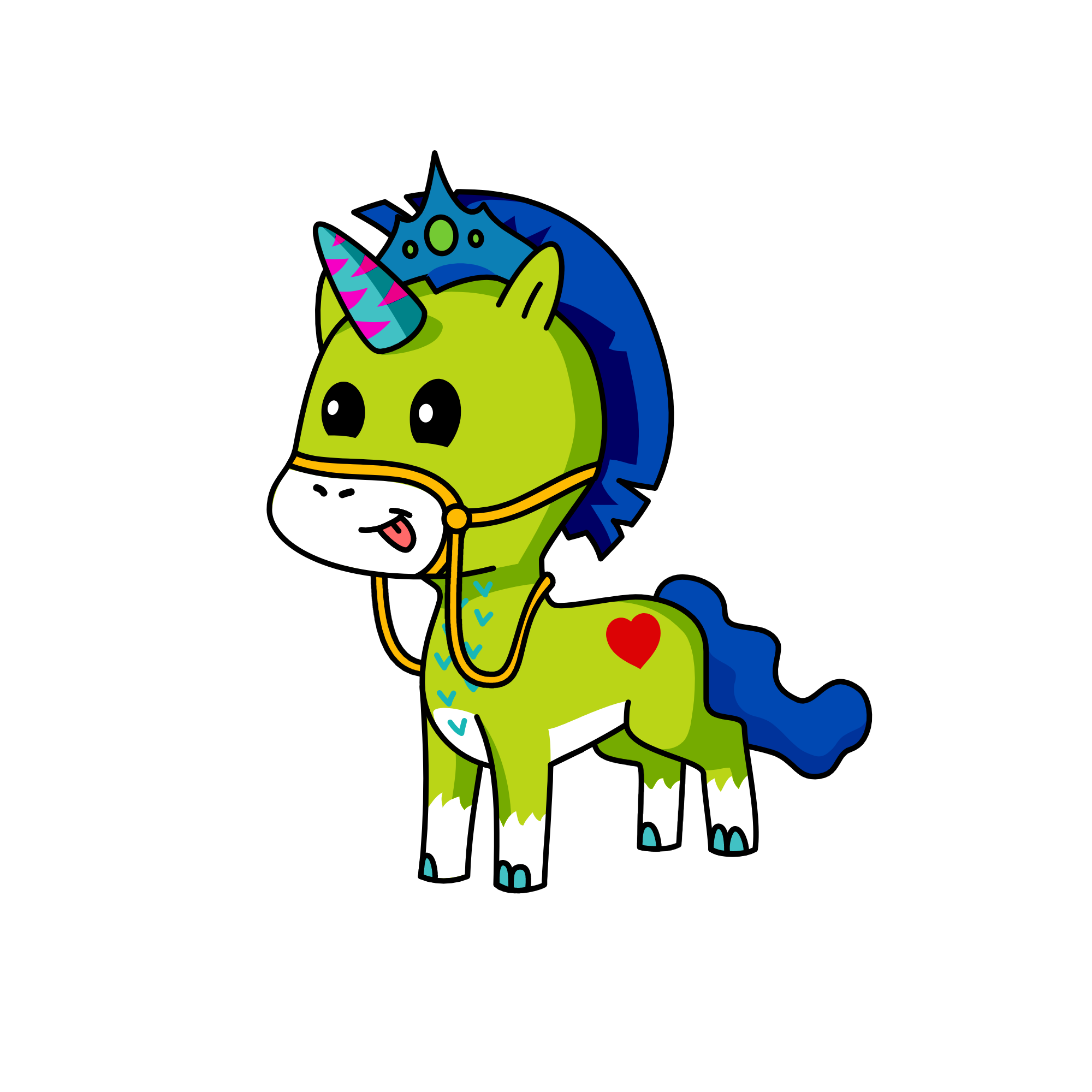 v , the unicorn