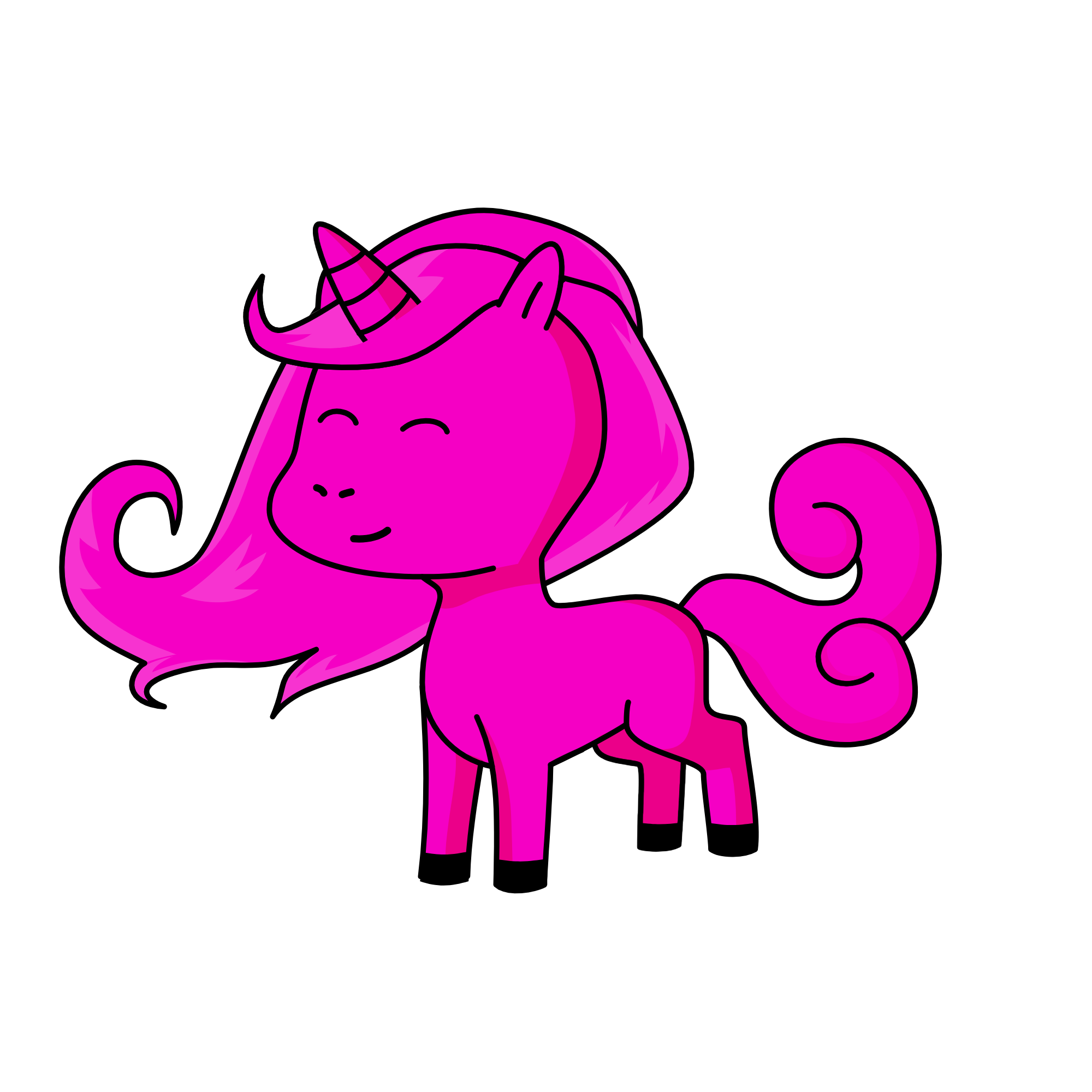 Pinkie Pie, the unicorn