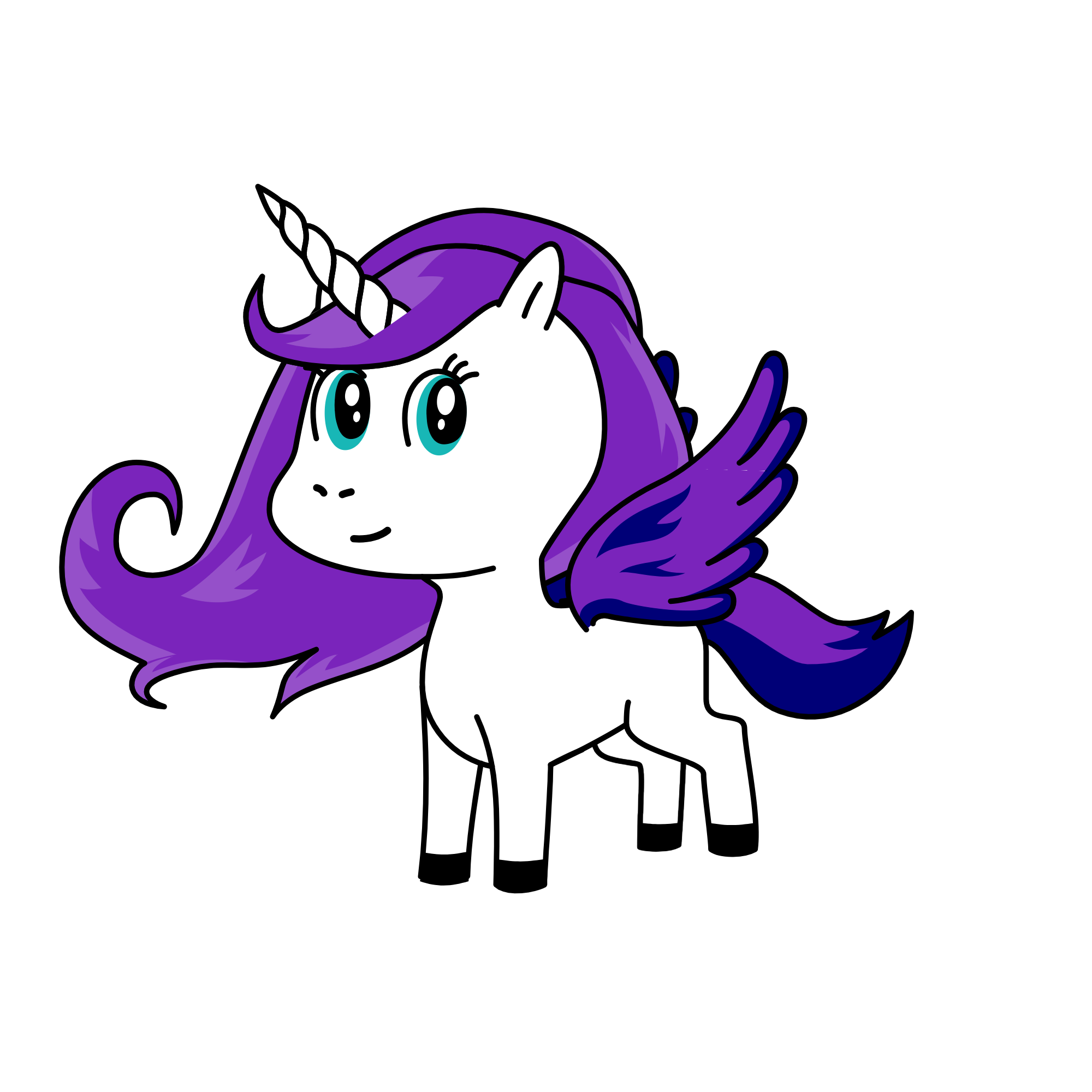 Rarity From My Little Pony, the unicorn