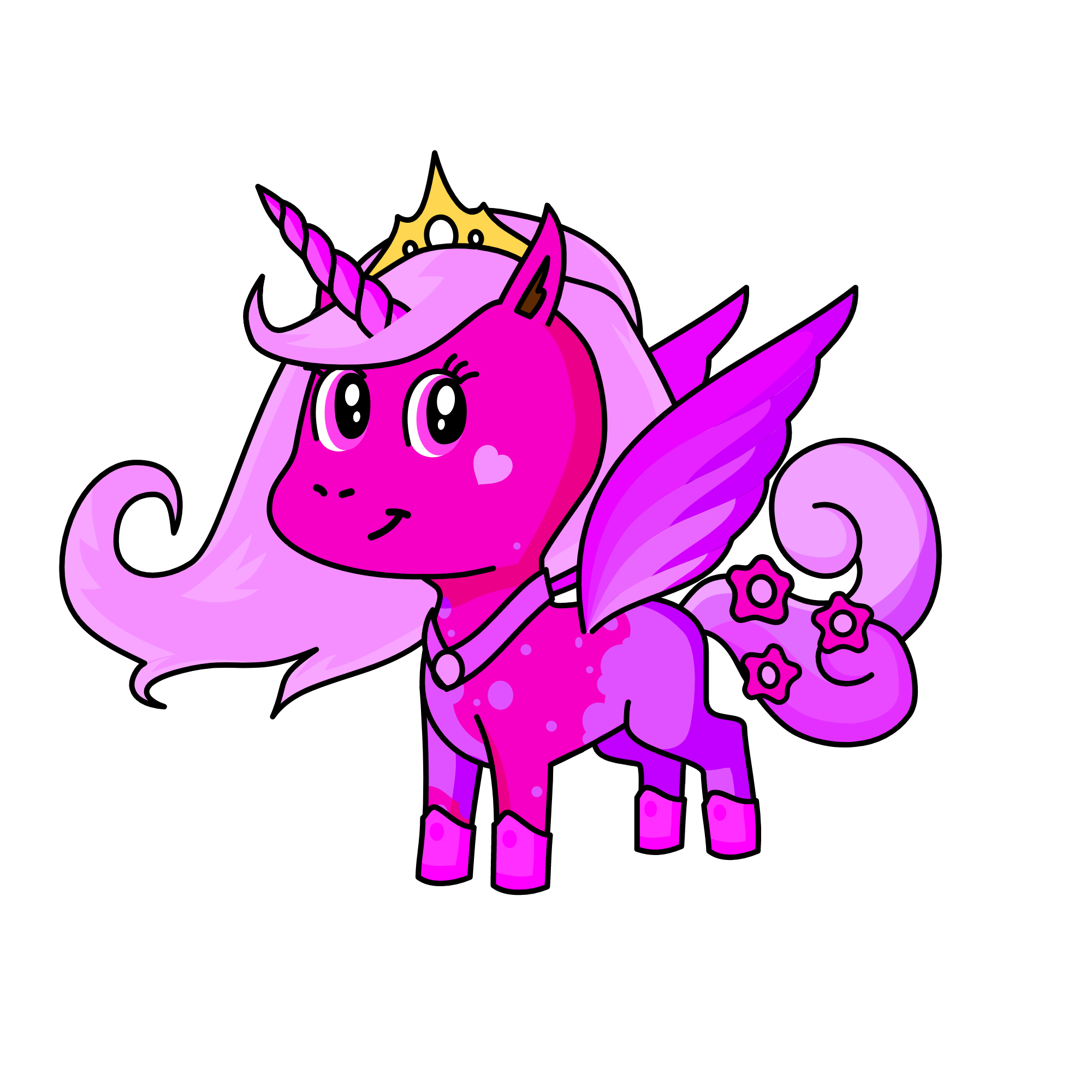 Pinkie, the unicorn