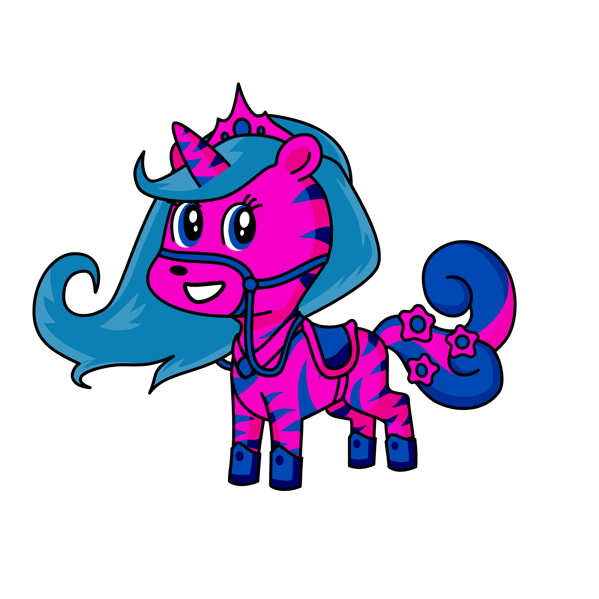 Snowy, the unicorn