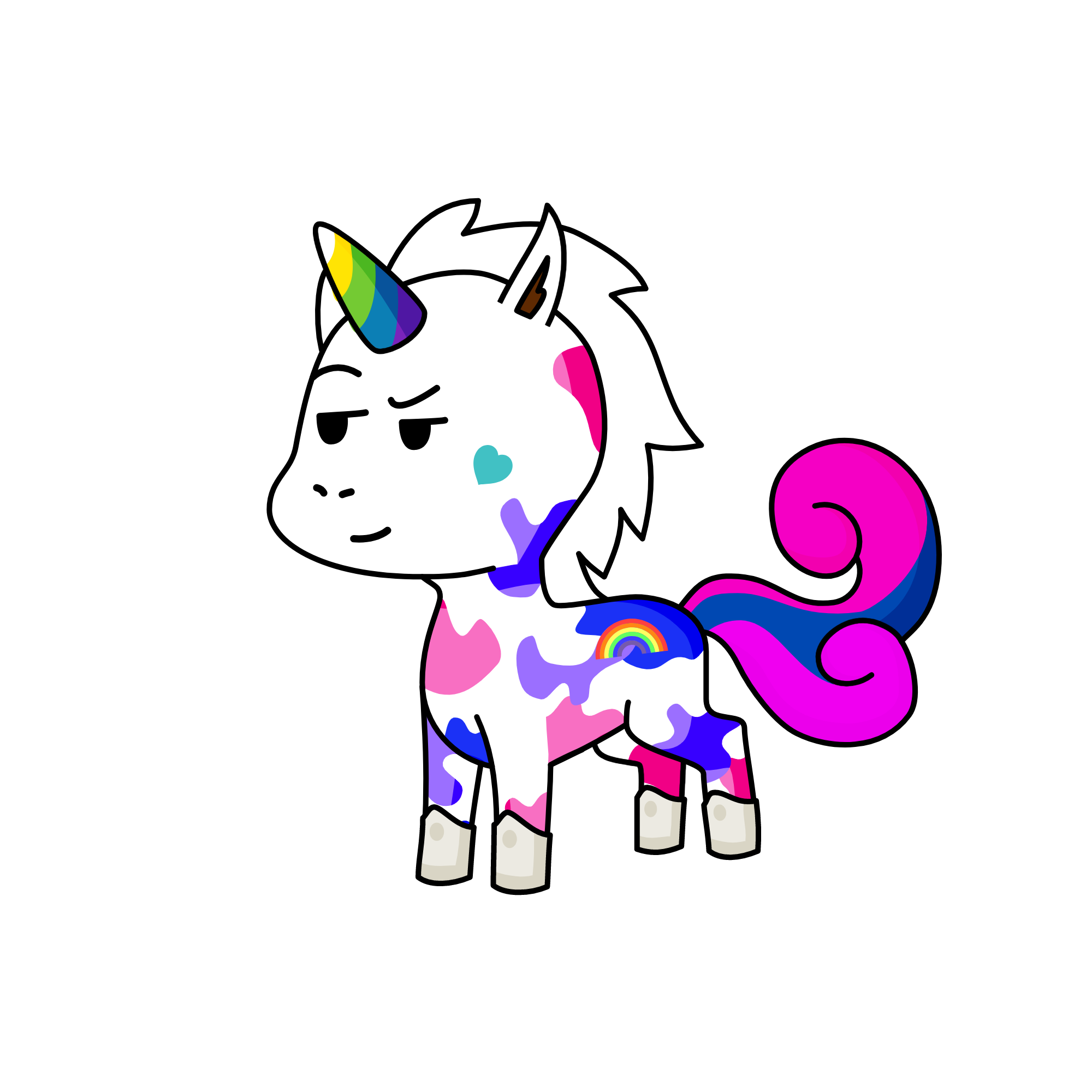 im bi follow my tiktok uh.bibys and bebeibelongtoavani, the unicorn