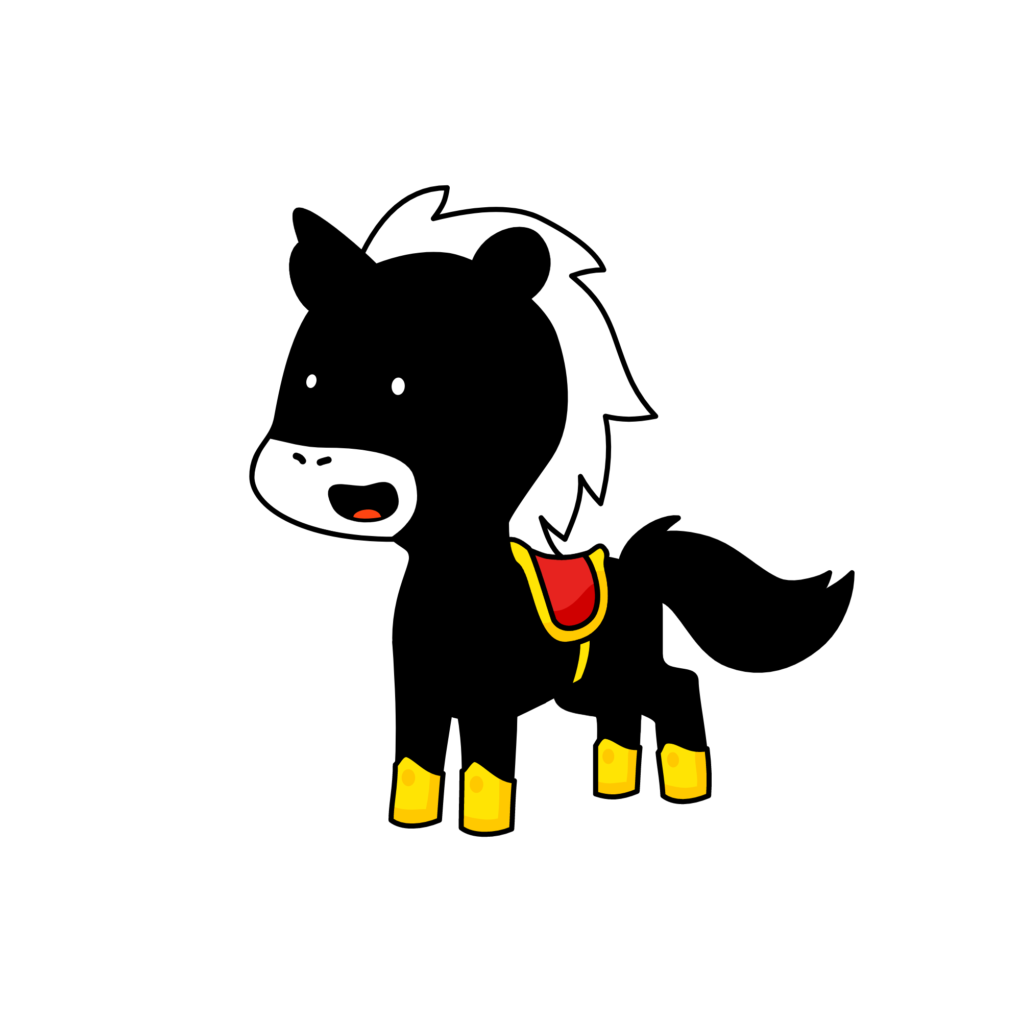 Mickey Mouse, the unicorn