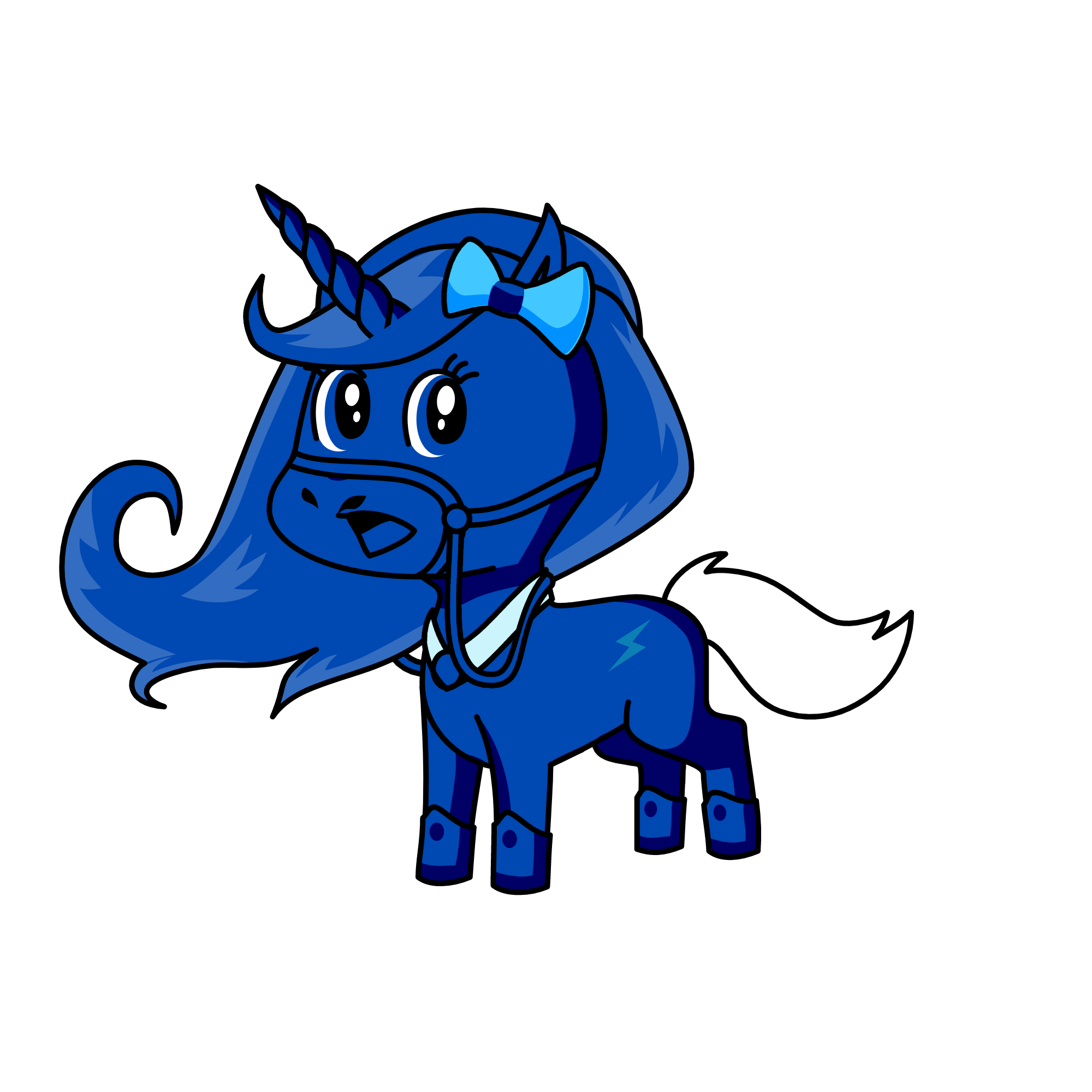 moon, the unicorn