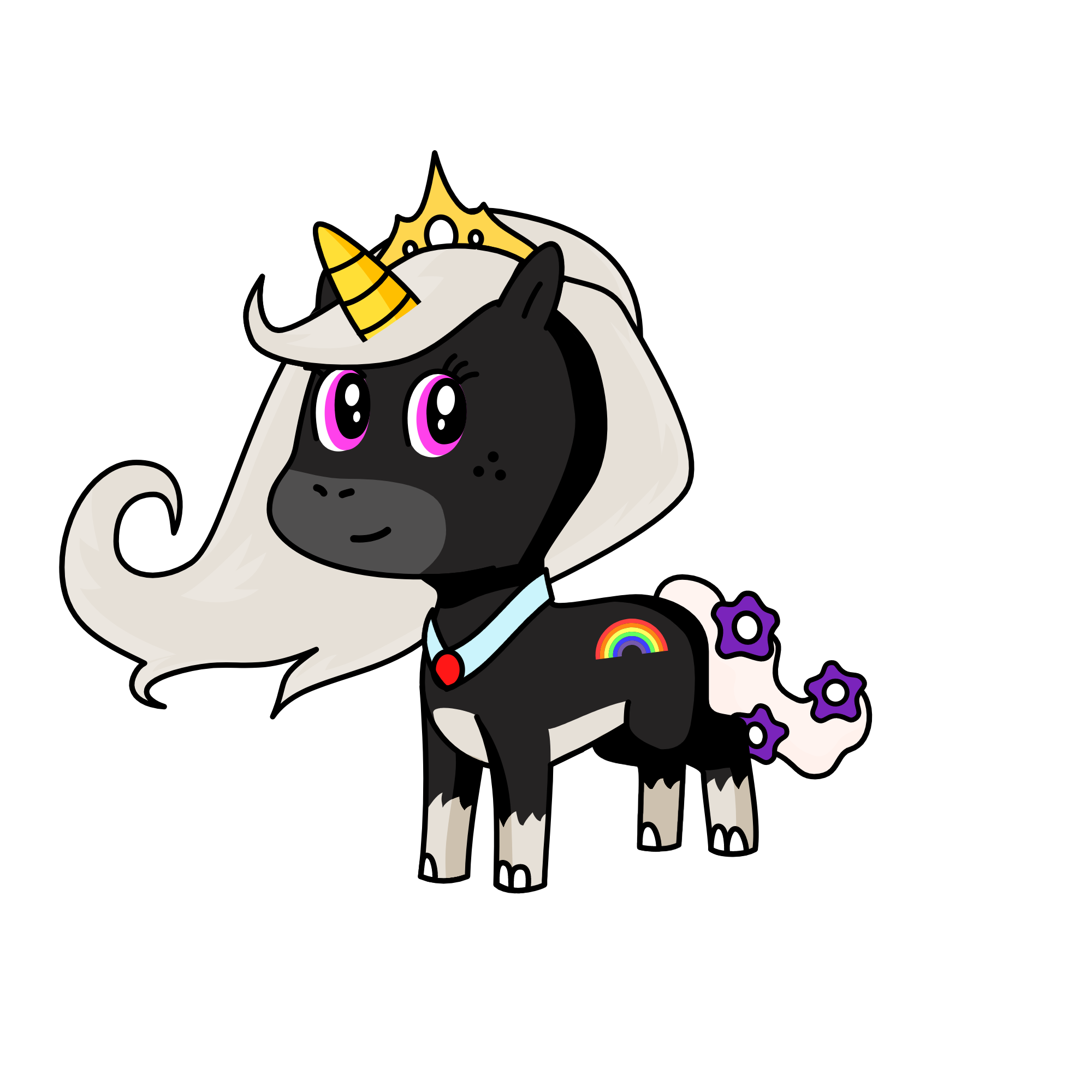 princess shadaw, the unicorn