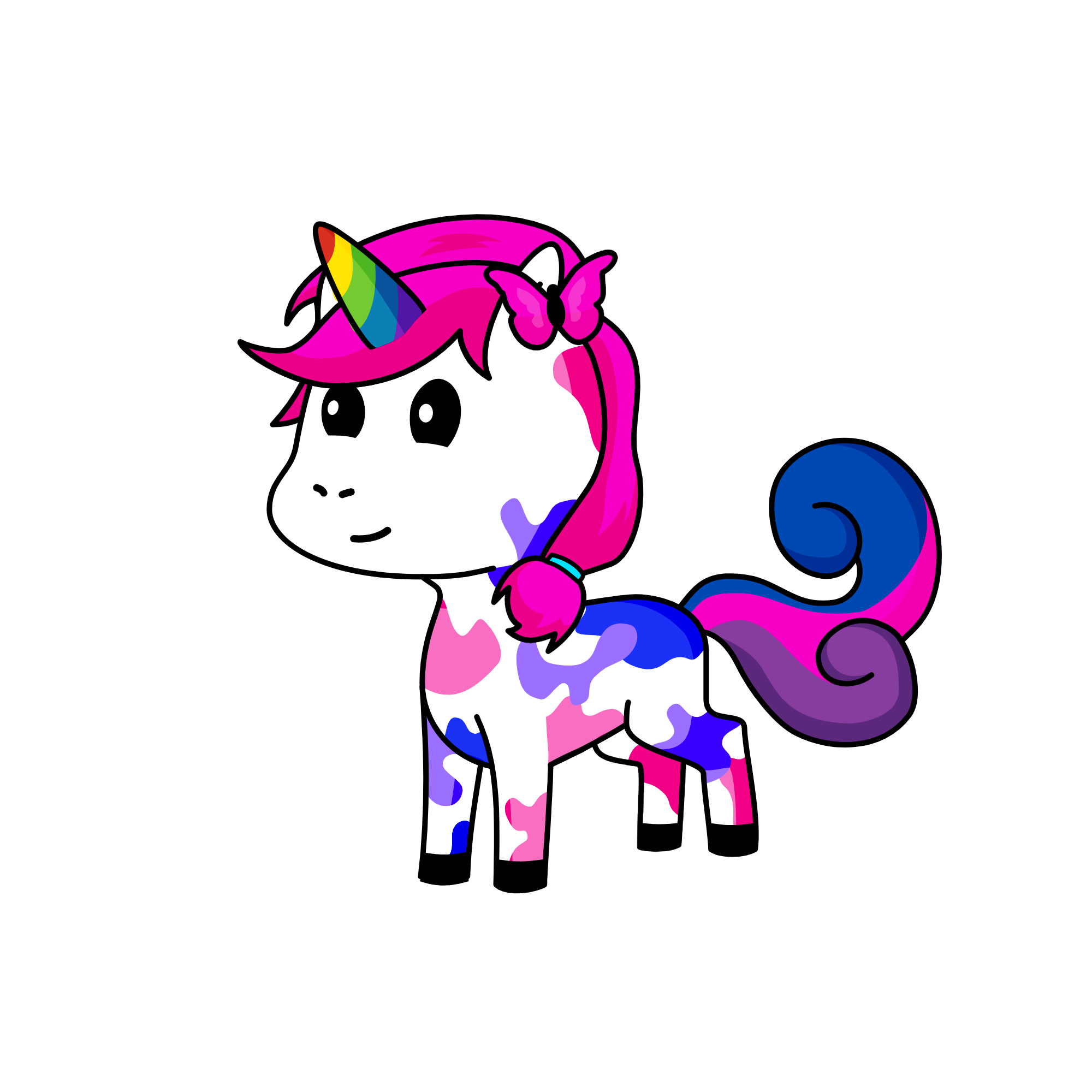 paint, the unicorn